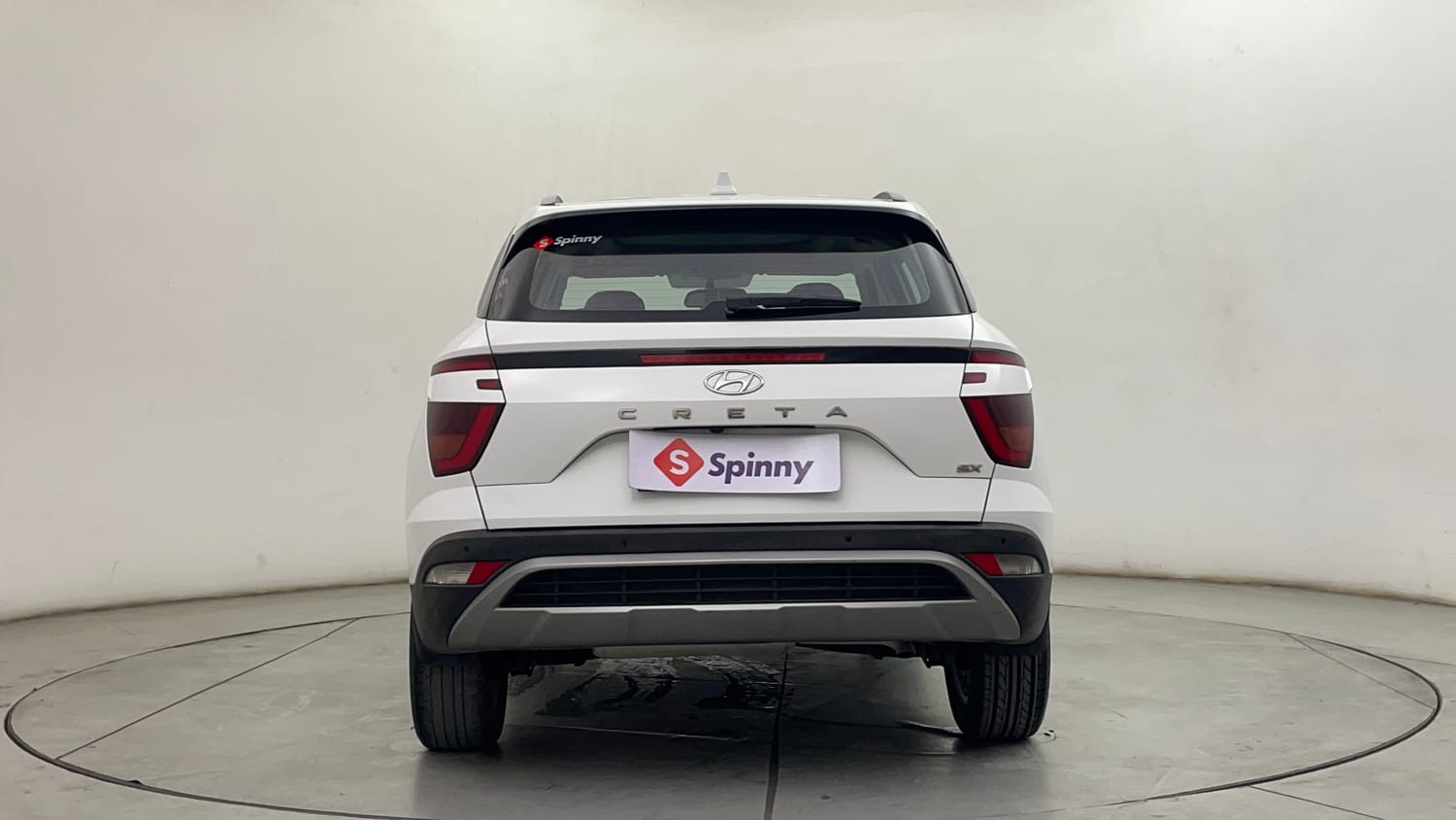 Used 2022 Hyundai Creta SX 1.5 Petrol Petrol Manual exterior BACK VIEW