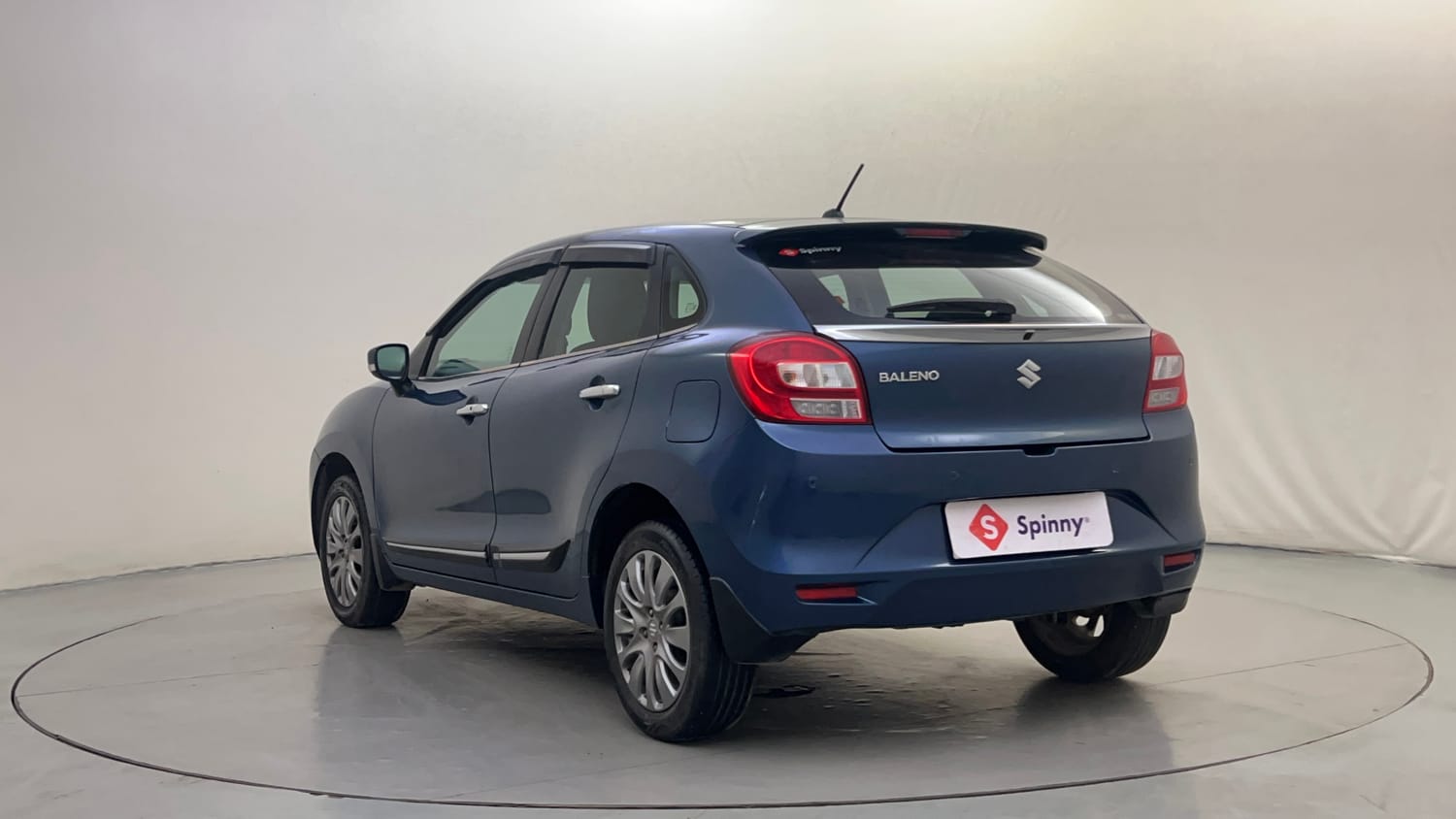 Used 2018 Maruti Suzuki Baleno Alpha 1.2 Petrol Manual exterior LEFT REAR CORNER VIEW