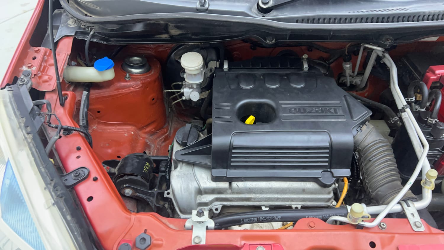 Used 2016 Maruti Suzuki Wagon R 1.0 VXI AMT Petrol Automatic engine ENGINE RIGHT SIDE VIEW