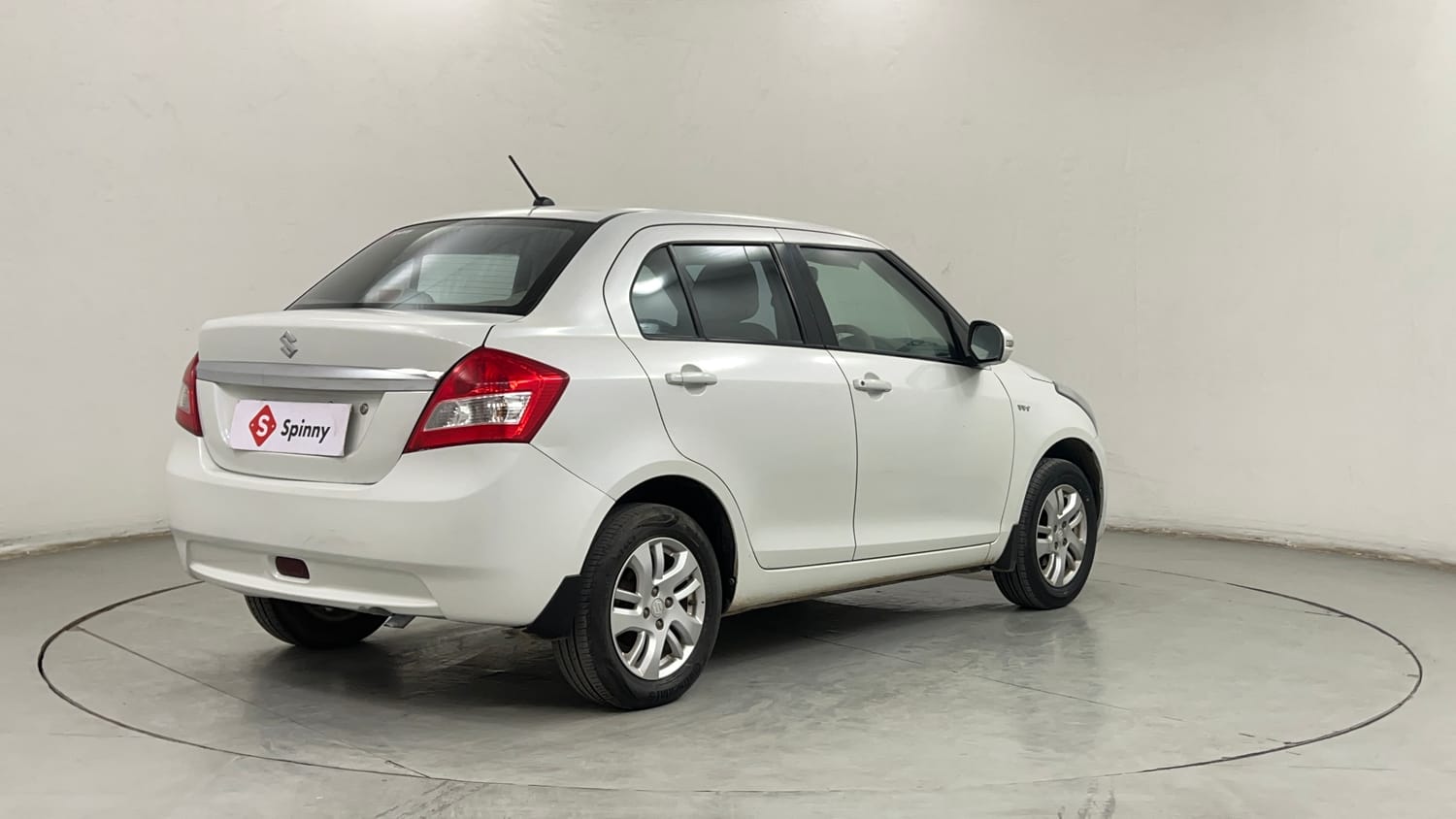 Used 2012 Maruti Suzuki Swift Dzire ZXI Petrol Manual exterior RIGHT REAR CORNER VIEW