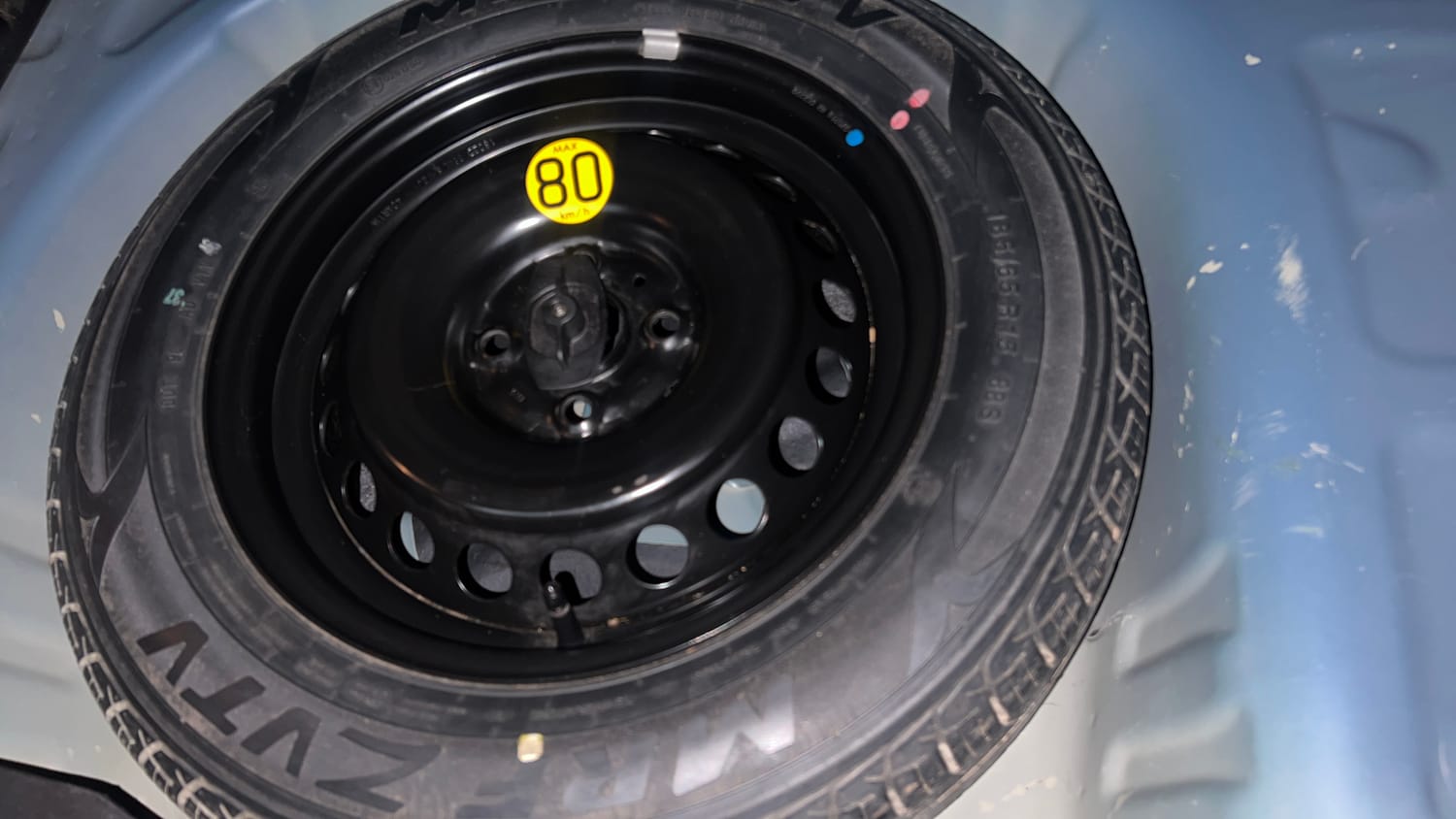 Used 2018 Maruti Suzuki Baleno Alpha 1.2 Petrol Manual tyres SPARE TYRE VIEW