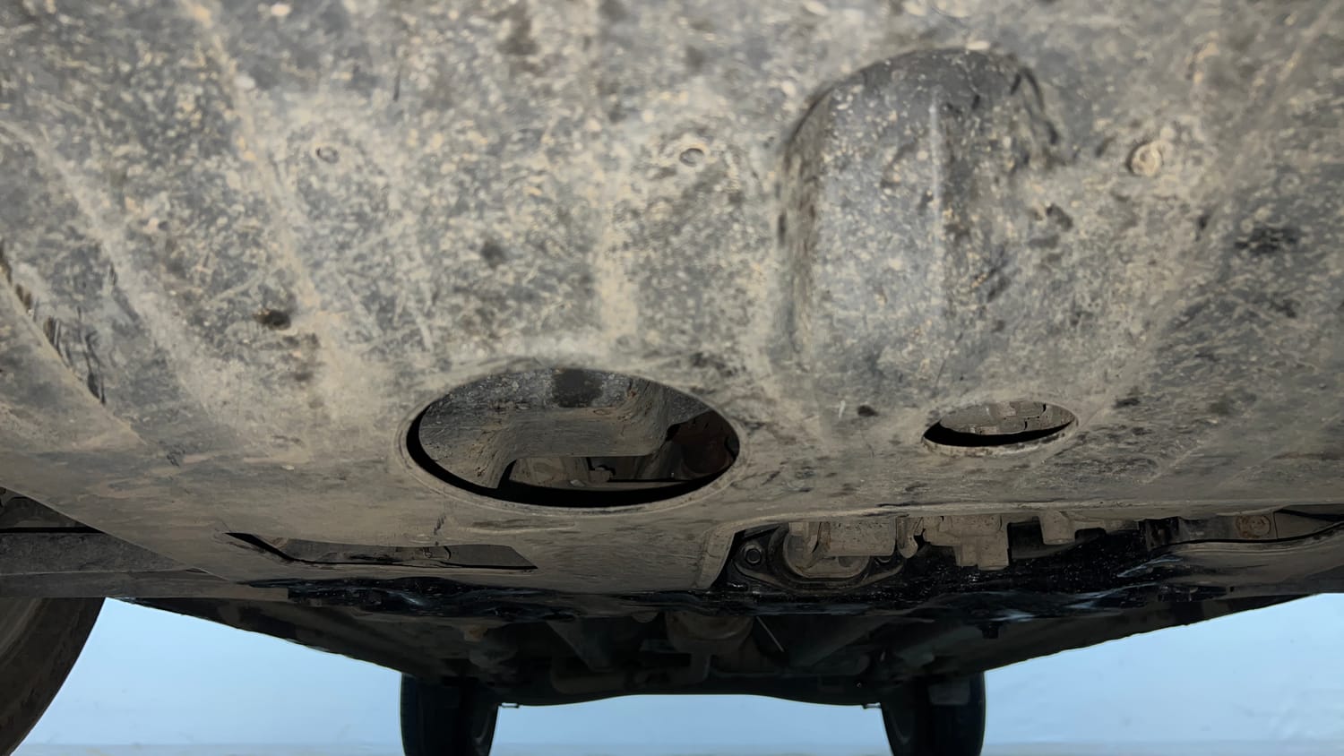 Used 2024 Hyundai Creta SX 1.5 Petrol IVT Petrol Automatic extra FRONT LEFT UNDERBODY VIEW