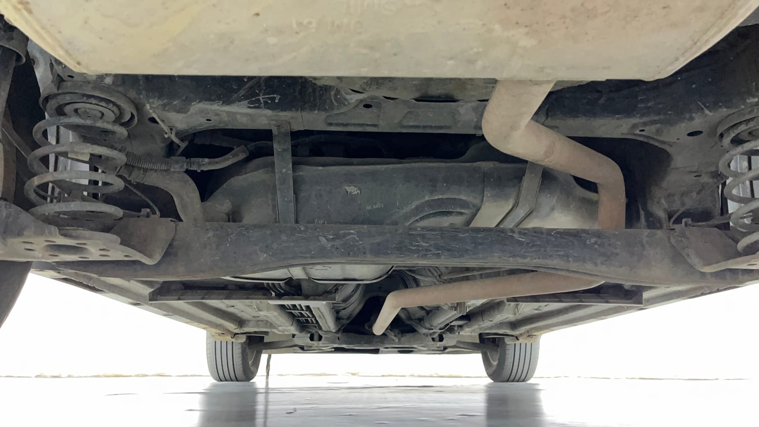 Used 2021 Kia Seltos HTK Plus 1.5 Diesel Diesel Manual extra REAR UNDERBODY VIEW (TAKEN FROM REAR)