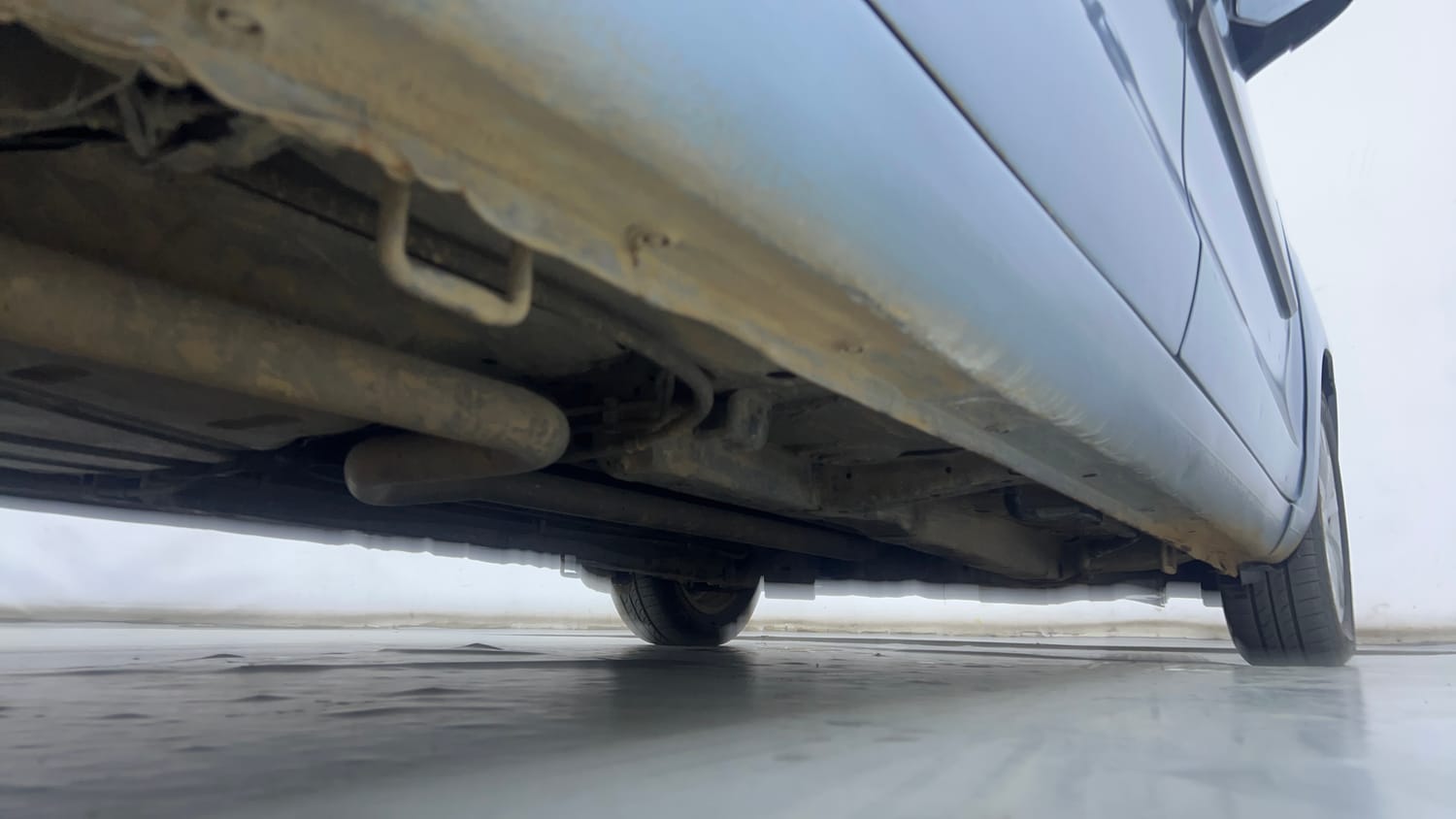 Used 2016 Maruti Suzuki Ertiga ZDI + SHVS Diesel Manual extra REAR RIGHT UNDERBODY VIEW