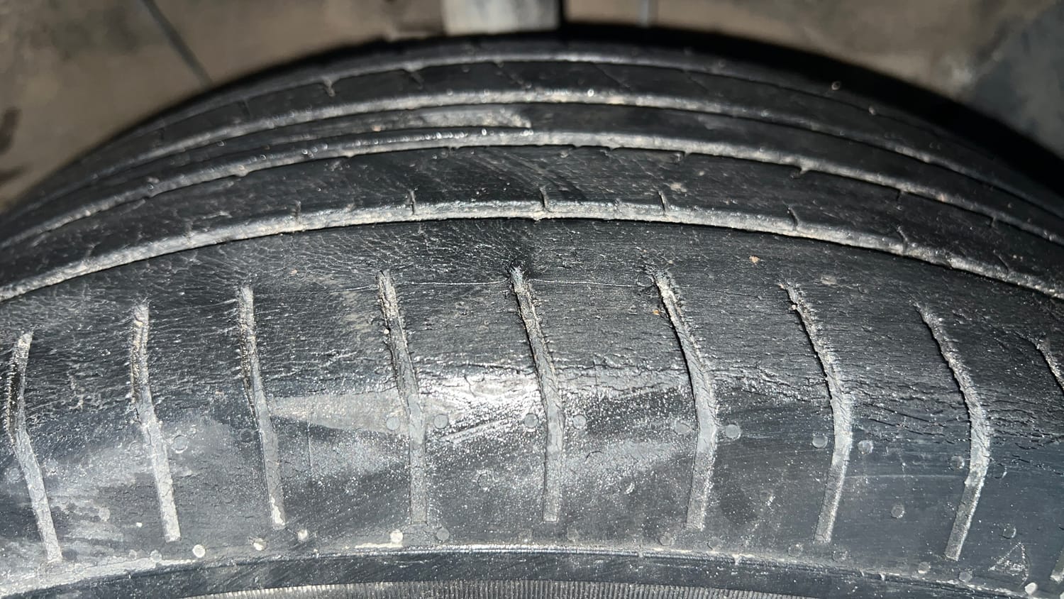 Used 2021 Hyundai Creta S 1.5 Petrol Petrol Manual tyres RIGHT FRONT TYRE TREAD VIEW