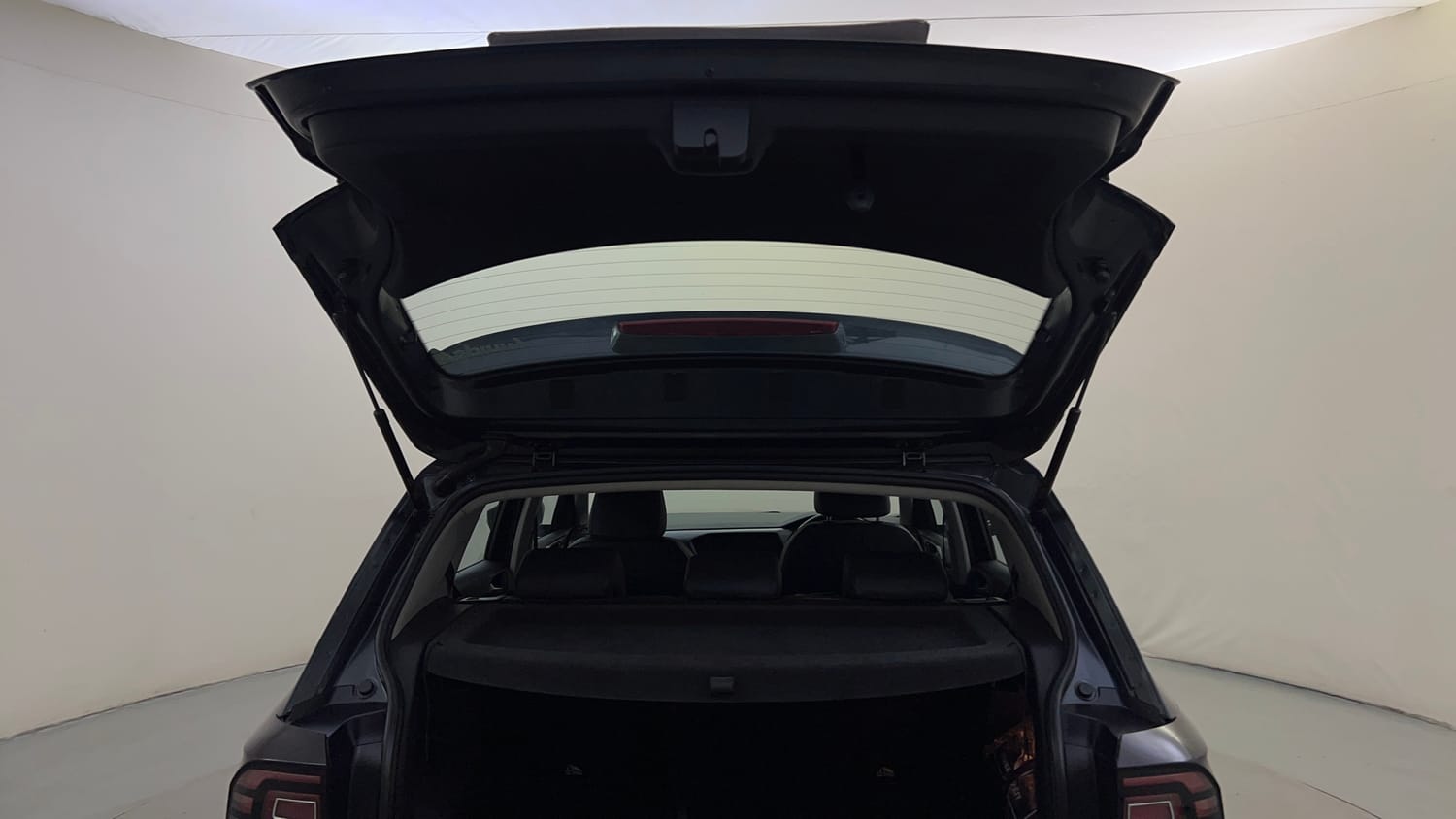 Used 2022 Volkswagen Taigun Topline 1.0 TSI MT Petrol Manual interior DICKY DOOR OPEN VIEW