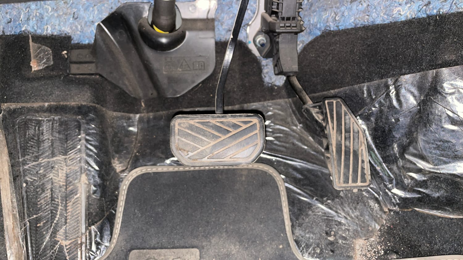 Used 2024 Toyota Glanza V AMT Petrol Automatic interior PEDALS VIEW