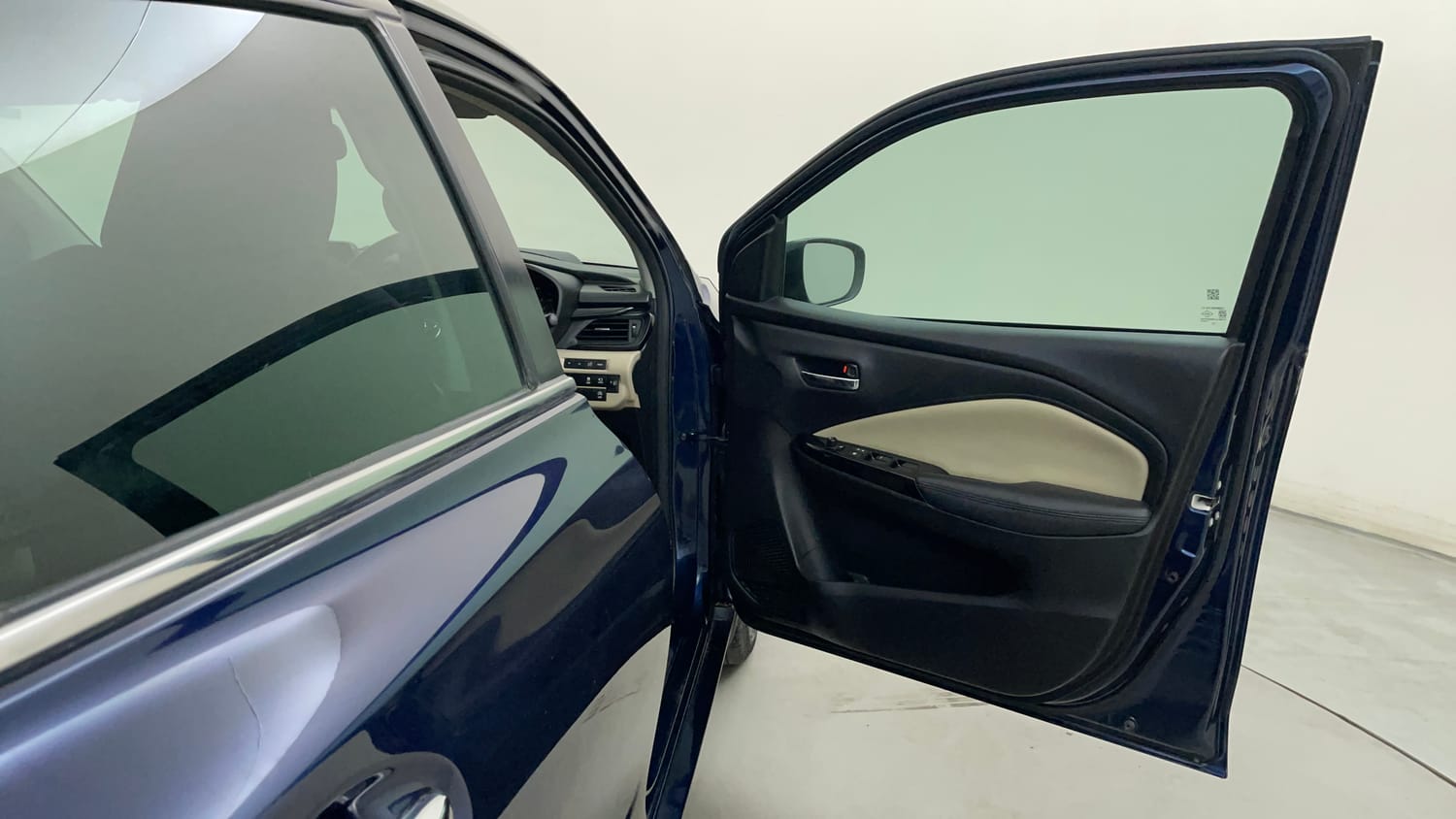 Used 2024 Toyota Glanza V AMT Petrol Automatic interior RIGHT FRONT DOOR OPEN VIEW
