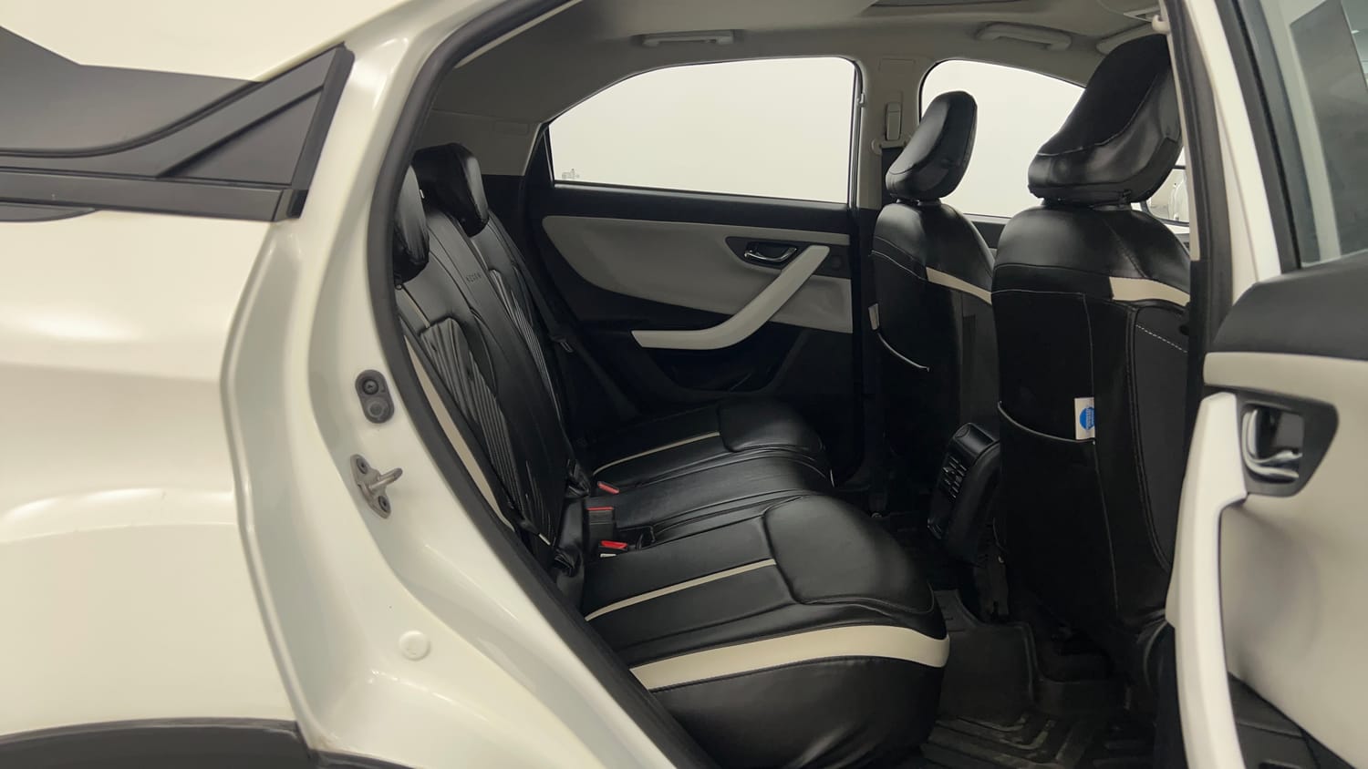 Used 2023 Tata Nexon Creative Plus S 1.2 Revotron Petrol 6AMT Petrol Automatic interior RIGHT SIDE REAR DOOR CABIN VIEW