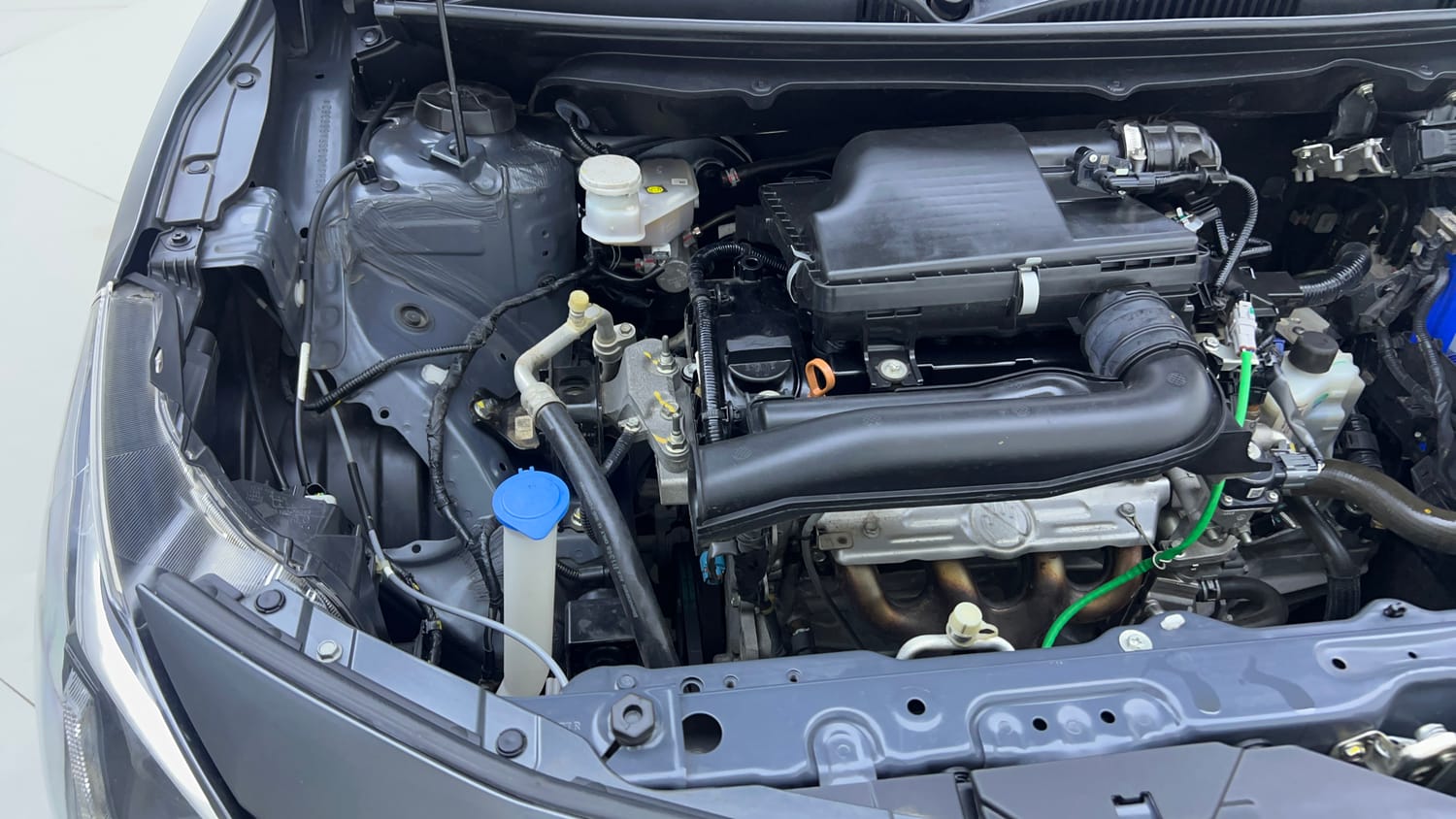 Used 2024 Toyota Glanza G AMT Petrol Automatic engine ENGINE RIGHT SIDE VIEW