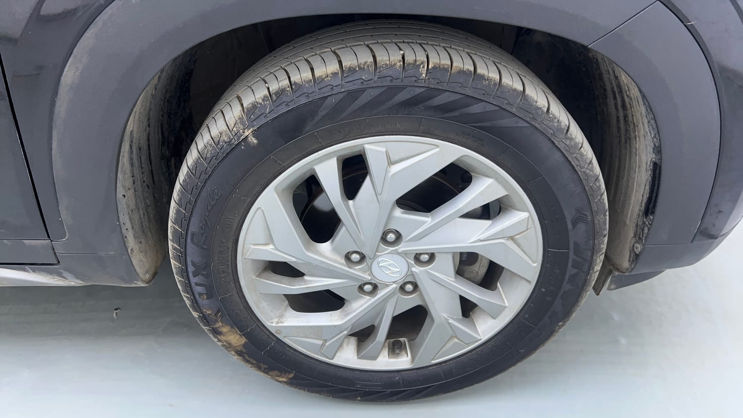 Used 2020 Hyundai Creta SX 1.5 Petrol IVT Petrol Automatic tyres RIGHT FRONT TYRE RIM VIEW