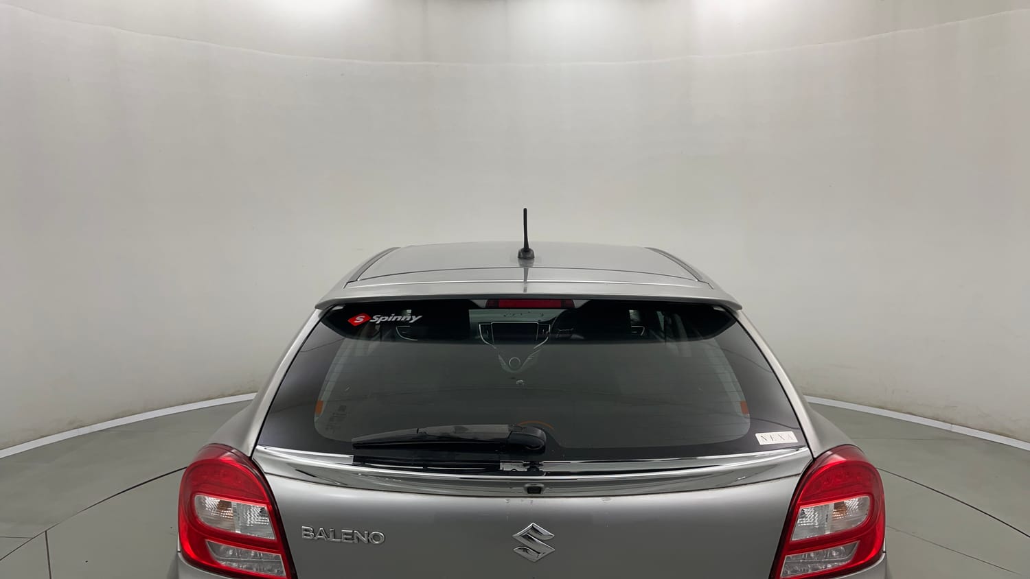 Used 2017 Maruti Suzuki Baleno Alpha 1.2 Petrol Manual exterior BACK WINDSHIELD VIEW