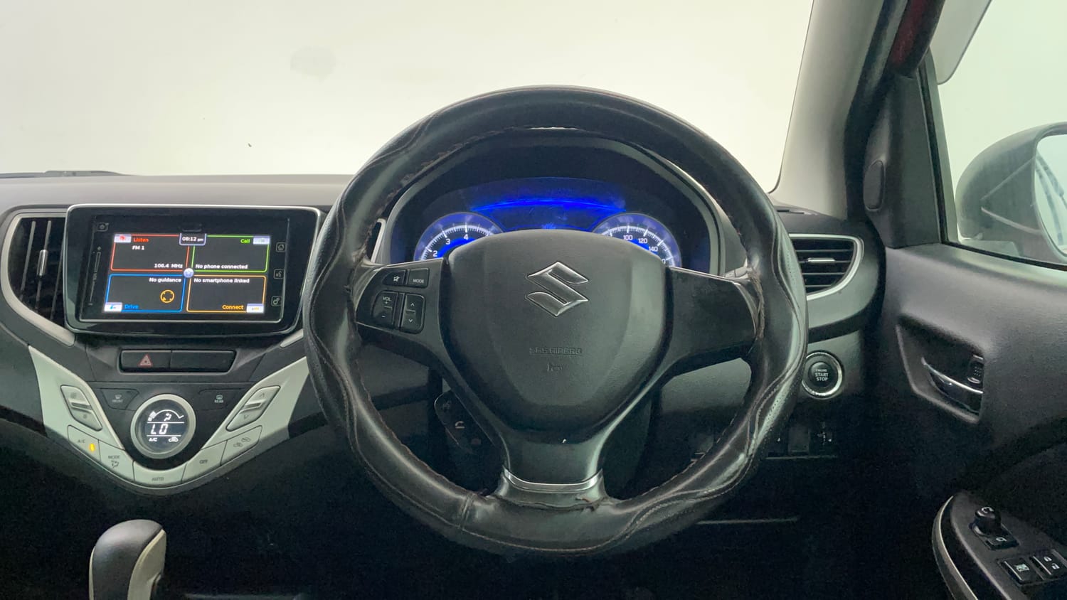 Used 2019 Maruti Suzuki Baleno Alpha 1.2 AT Petrol Automatic interior STEERING VIEW