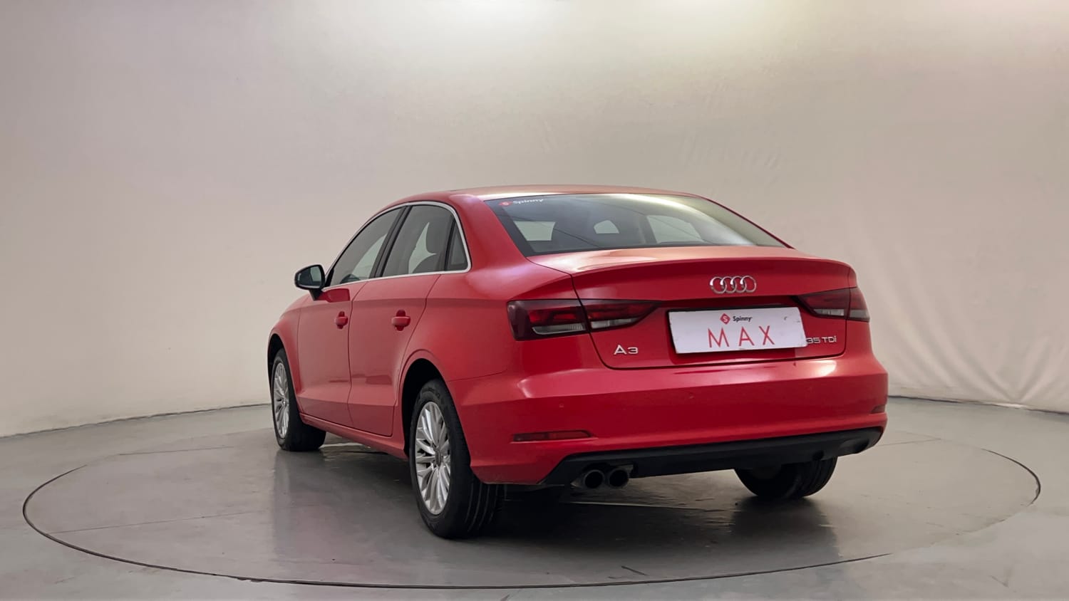 Used 2015 Audi A3 35 TDI Premium Plus + Sunroof Diesel Automatic exterior LEFT REAR CORNER VIEW