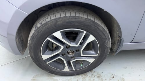 Used 2019 Tata Tiago Revotron XZ Plus Petrol Manual tyres LEFT FRONT TYRE RIM VIEW