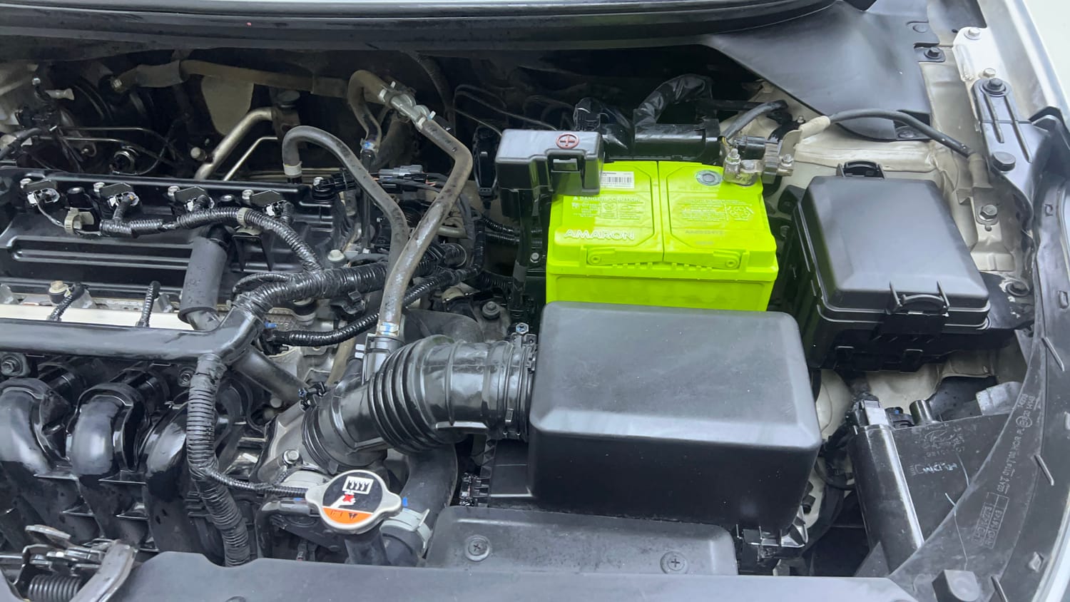 Used 2018 Hyundai Elite i20 Asta 1.2 AT Petrol Automatic engine ENGINE LEFT SIDE VIEW