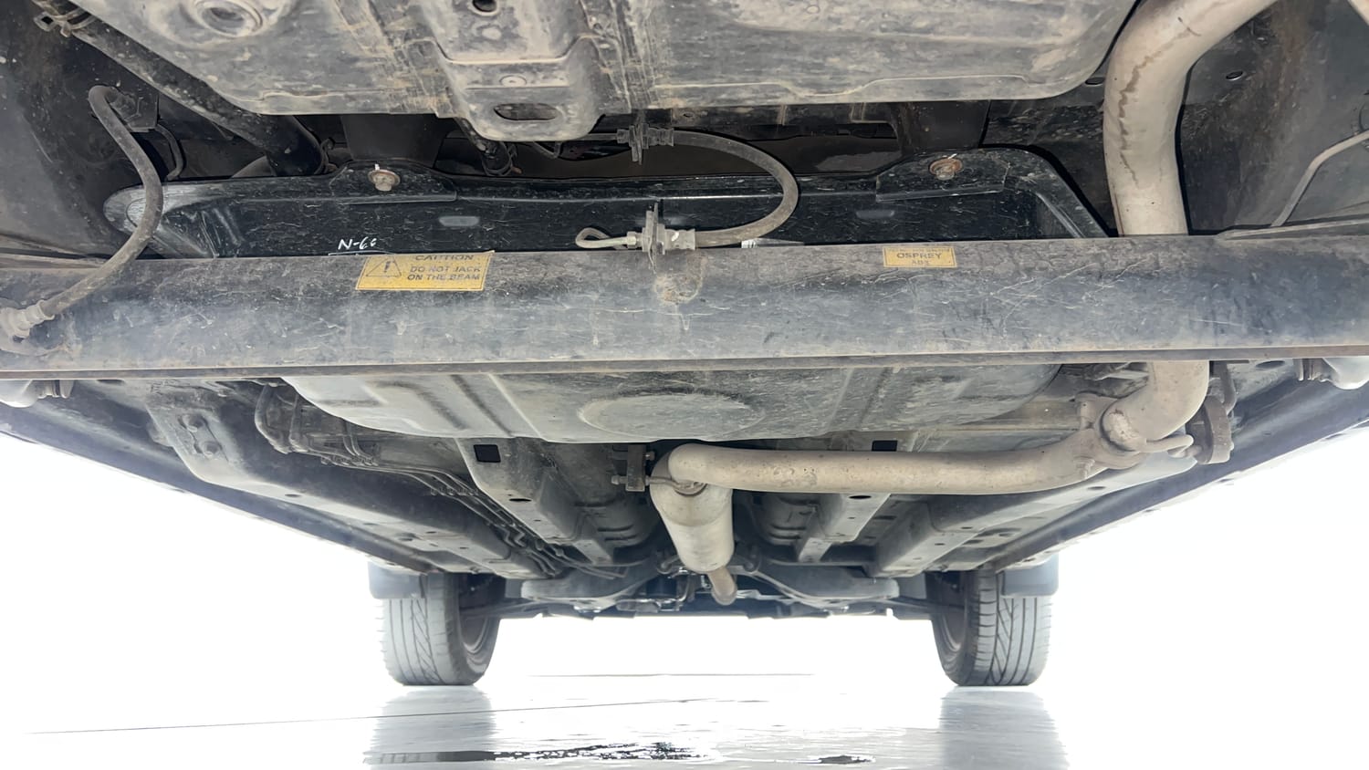 Used 2019 Tata Nexon XZ Plus Diesel Diesel Manual extra REAR UNDERBODY VIEW (TAKEN FROM REAR)