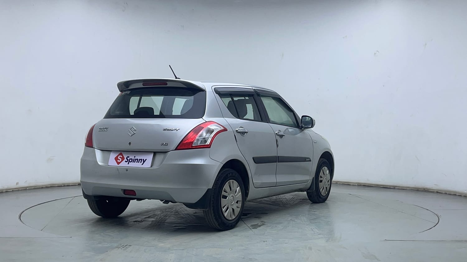 Used 2013 Maruti Suzuki Swift VXi Petrol Manual exterior RIGHT REAR CORNER VIEW