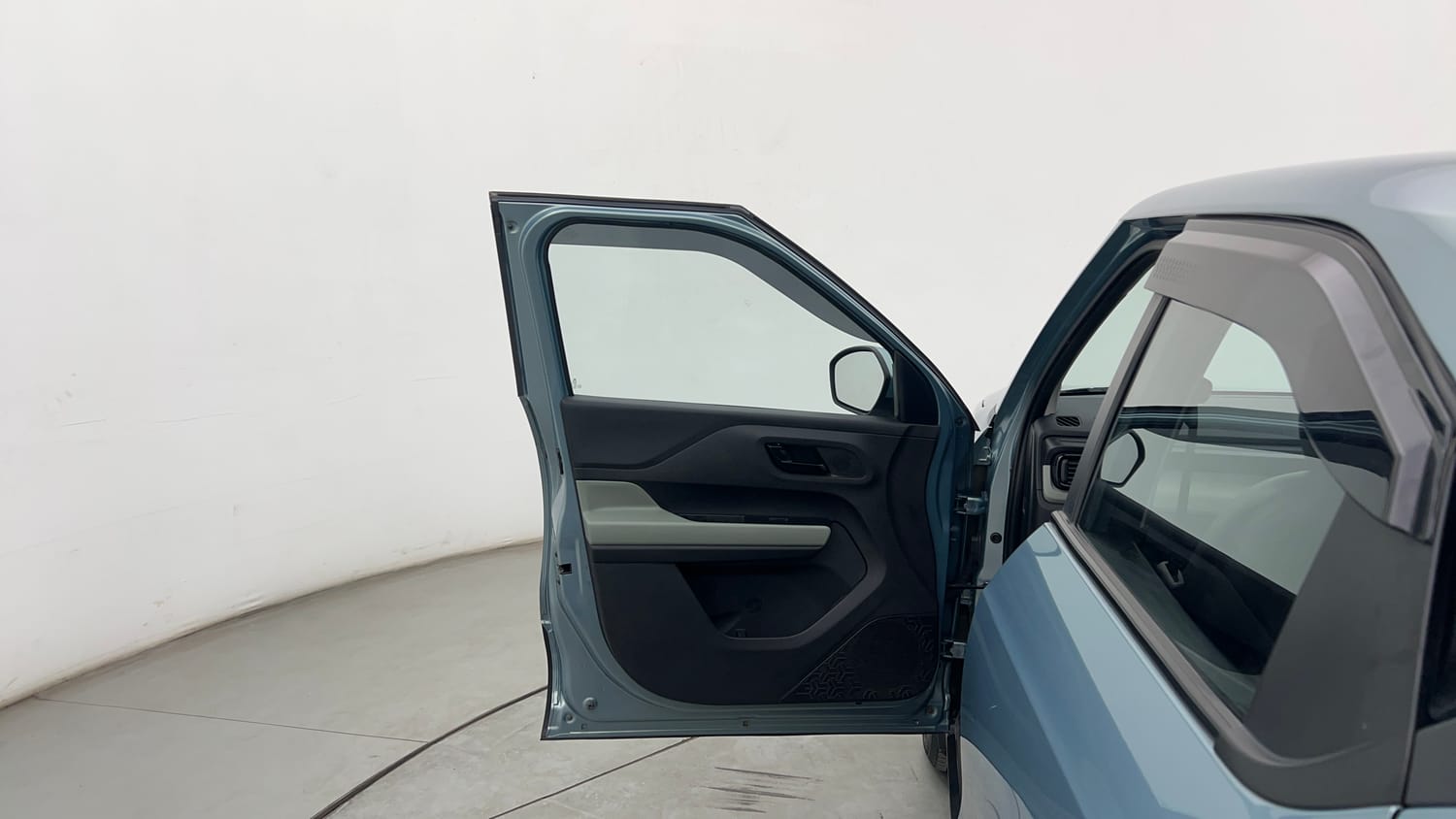 Used 2023 Tata Punch Adventure Rhythm Pack MT Petrol Manual interior LEFT FRONT DOOR OPEN VIEW