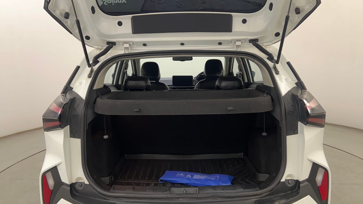 Used 2023 Tata Nexon Creative Plus S 1.2 Revotron Petrol 6AMT Petrol Automatic interior DICKY INSIDE VIEW