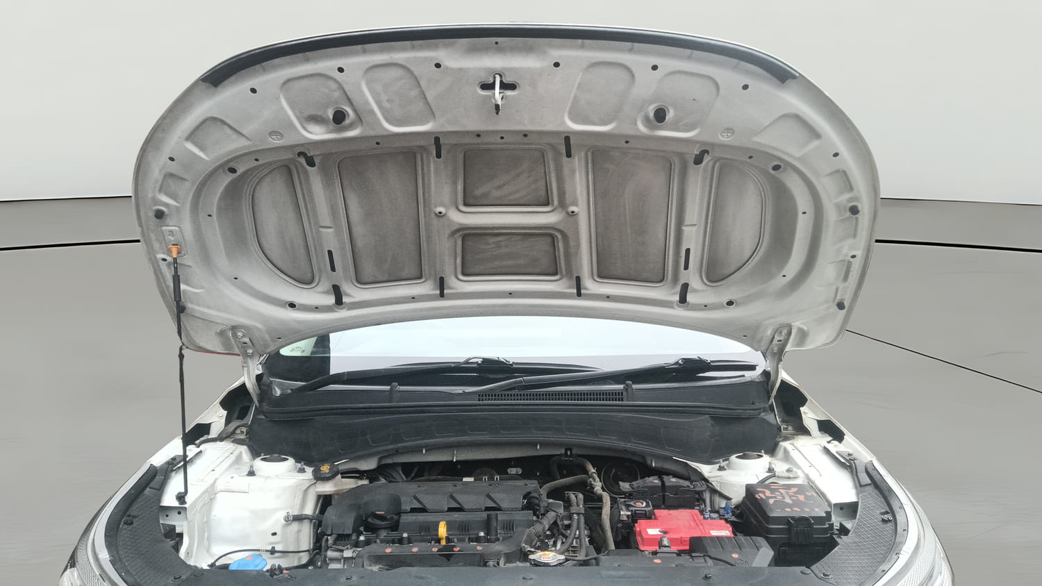 Used 2021 Kia Seltos HTK 1.5 Petrol Manual engine ENGINE & BONNET OPEN FRONT VIEW