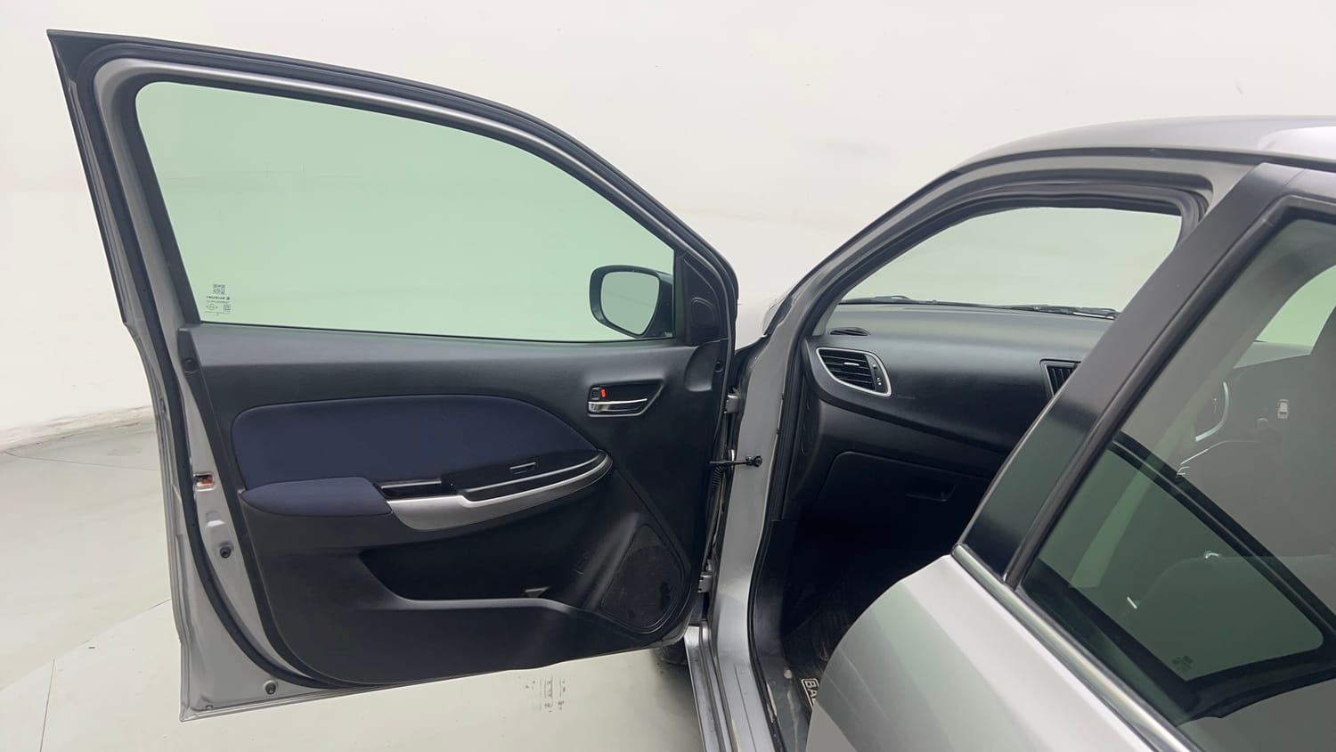 Used 2019 Maruti Suzuki Baleno Alpha Petrol Manual interior LEFT FRONT DOOR OPEN VIEW