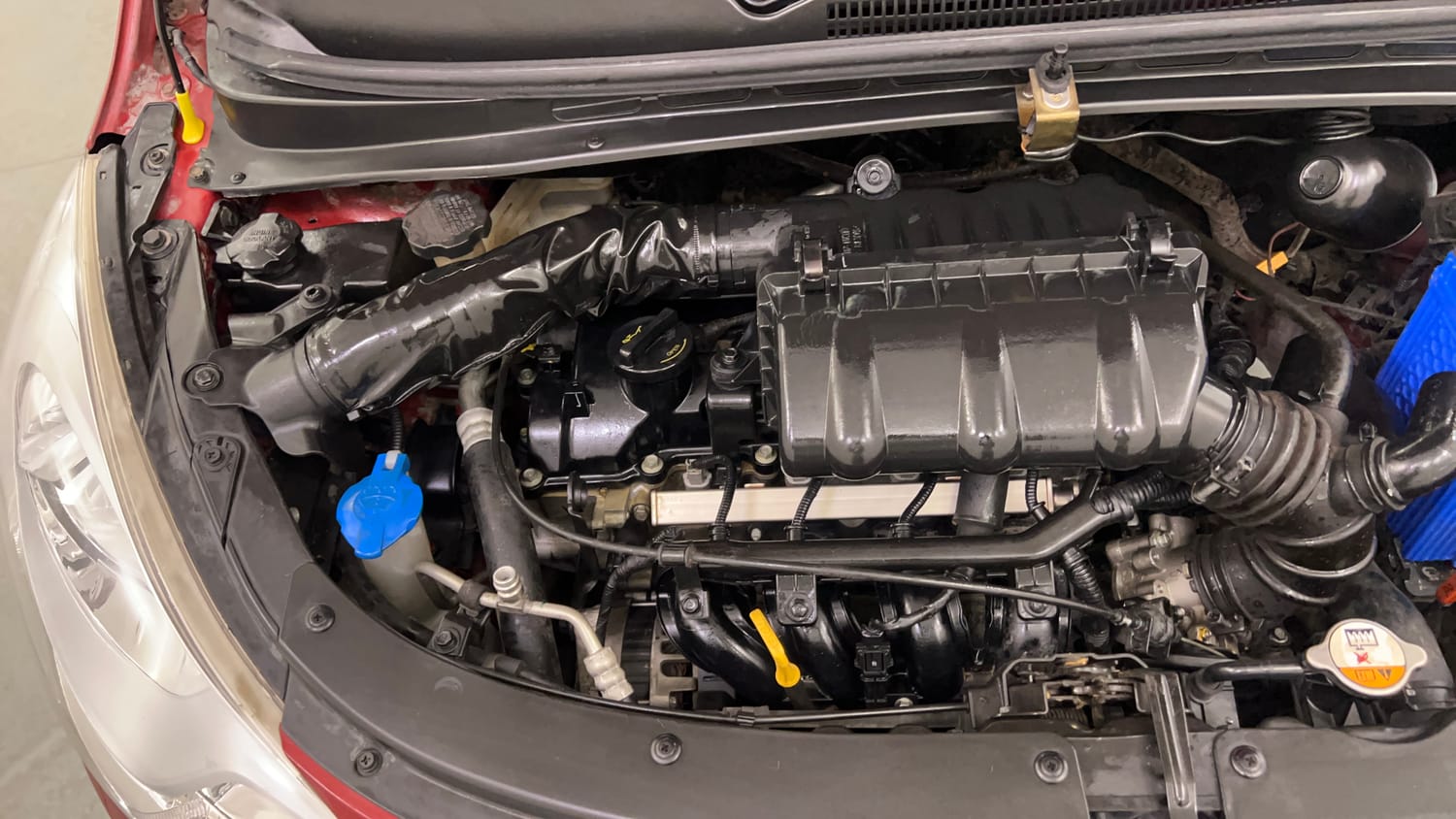 Used 2013 Hyundai i10 Sportz 1.2 AT Kappa2 Petrol Automatic engine ENGINE RIGHT SIDE VIEW