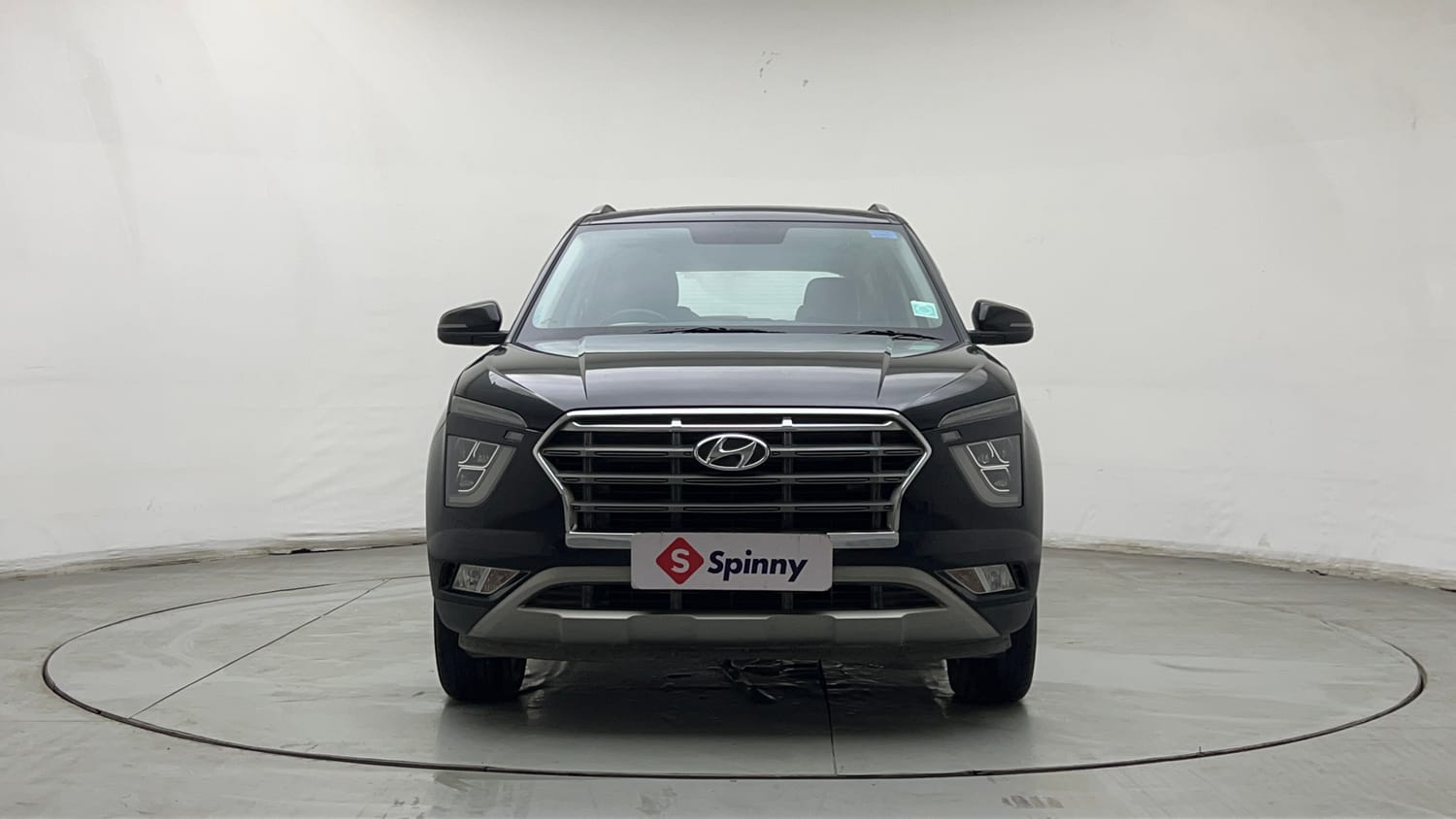 Used 2024 Hyundai Creta SX 1.5 Petrol IVT Petrol Automatic exterior FRONT VIEW