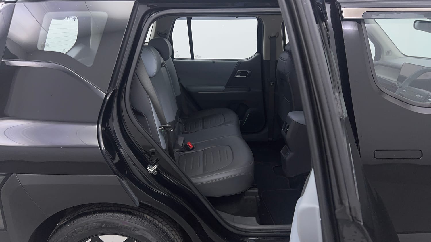Used 2025 Kia Syros HTX 1.5 Diesel 6MT Diesel Manual interior RIGHT SIDE REAR DOOR CABIN VIEW