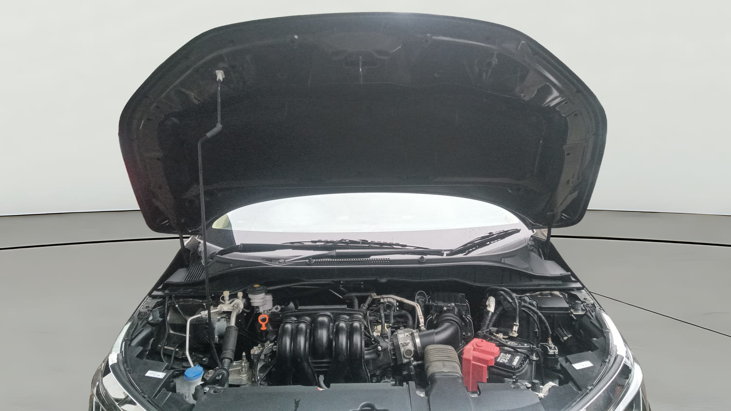 Used 2024 Honda City V Petrol CVT Petrol Automatic engine ENGINE & BONNET OPEN FRONT VIEW