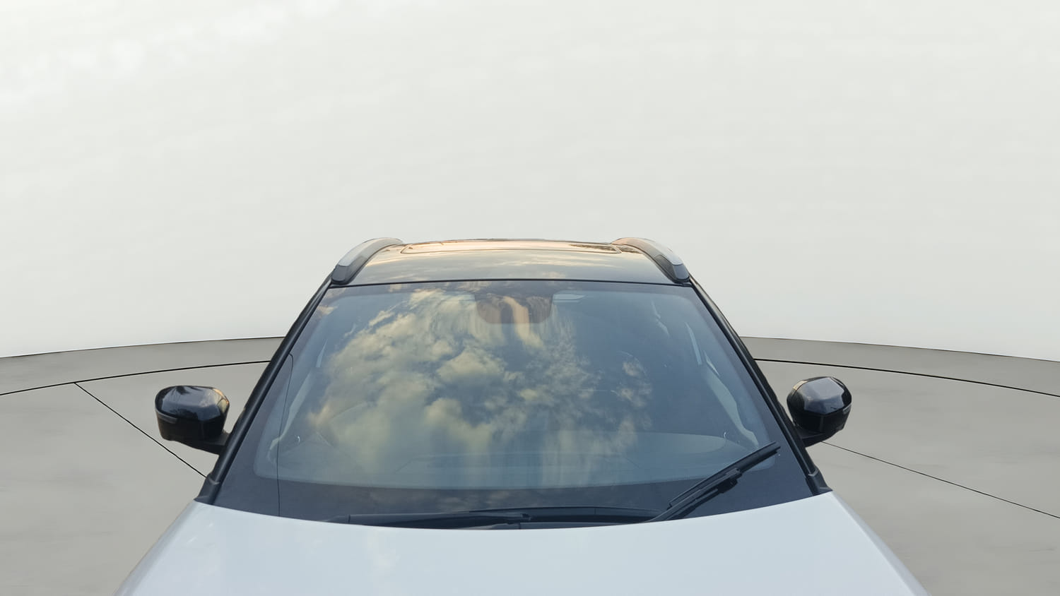 Used 2024 Tata Nexon Fearless Plus S 1.2 Revotron Petrol 7DCA DT Petrol Automatic exterior FRONT WINDSHIELD VIEW