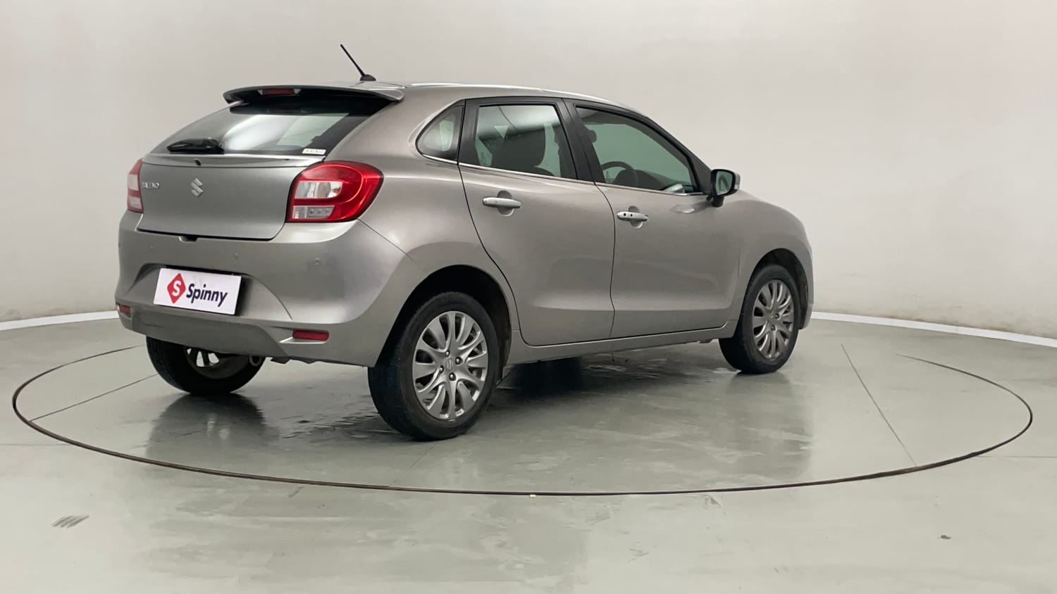 Used 2017 Maruti Suzuki Baleno Alpha 1.2 Petrol Manual exterior RIGHT REAR CORNER VIEW