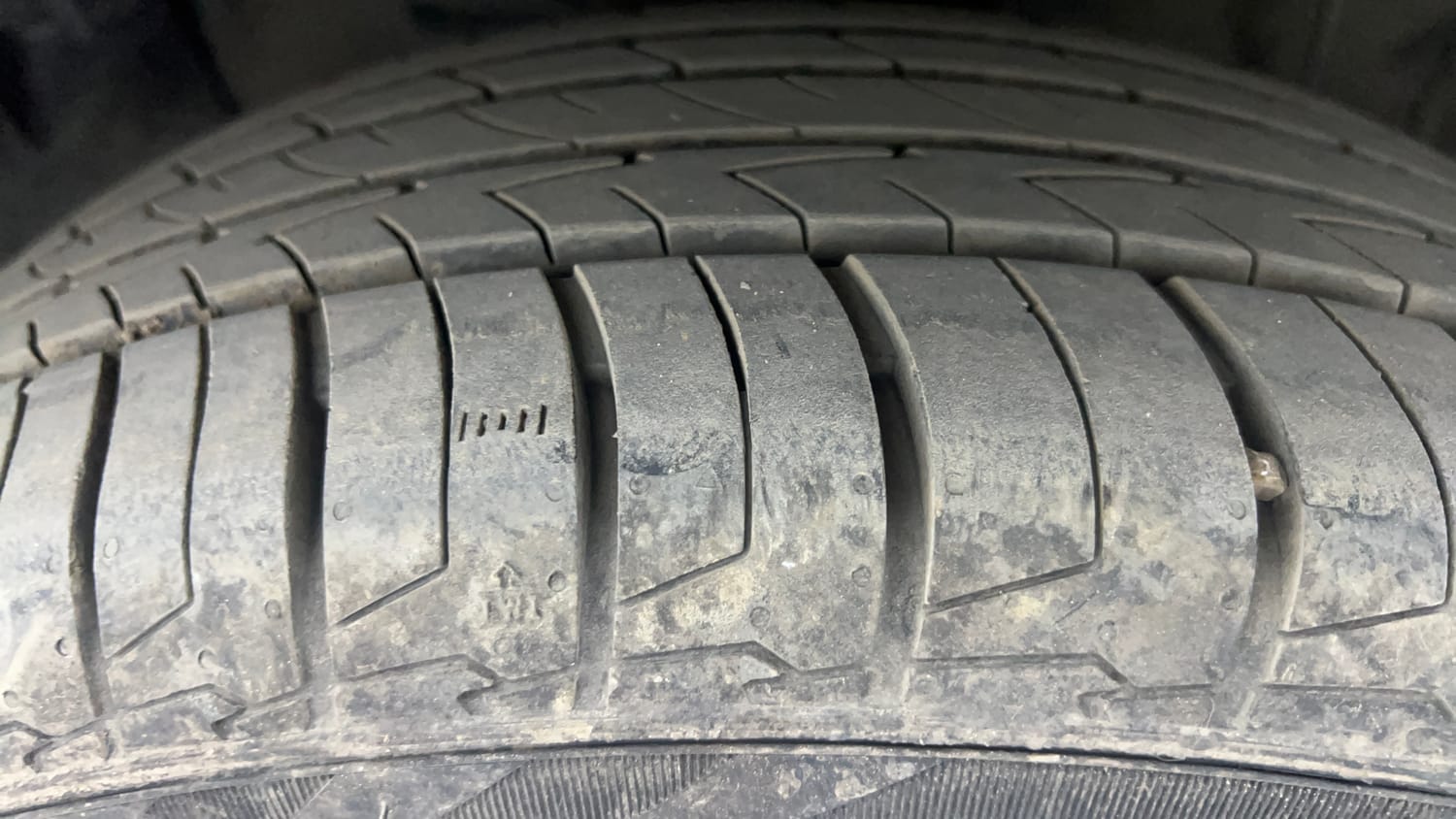 Used 2020 Hyundai Creta SX 1.5 Petrol IVT Petrol Automatic tyres LEFT FRONT TYRE TREAD VIEW