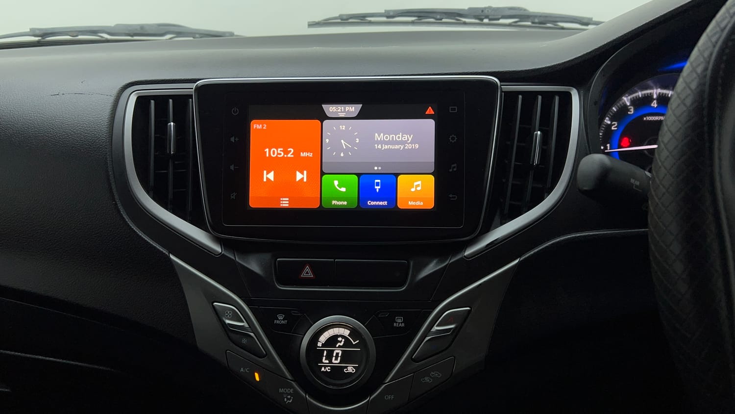 Used 2021 Maruti Suzuki Baleno Zeta Petrol Manual top_features Integrated (in-dash) music system