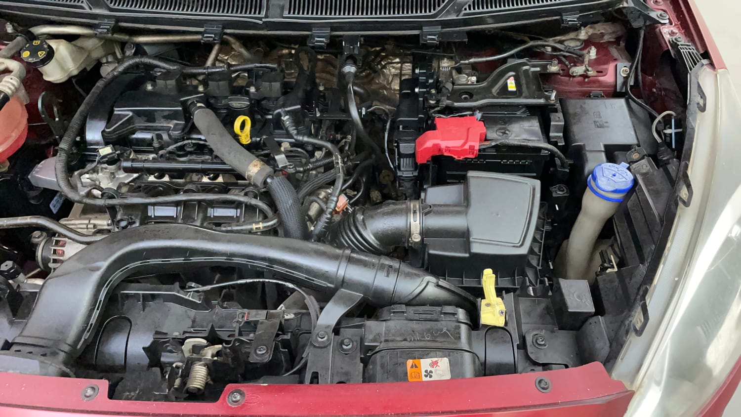 Used 2019 Ford Freestyle Titanium 1.2 Ti-VCT Petrol Manual engine ENGINE LEFT SIDE VIEW