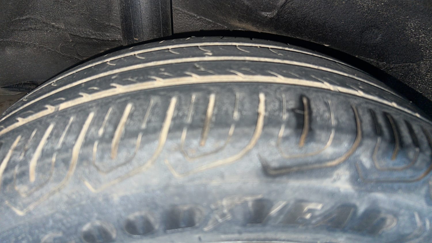 Used 2016 Honda City VX CVT Petrol Automatic tyres RIGHT REAR TYRE TREAD VIEW