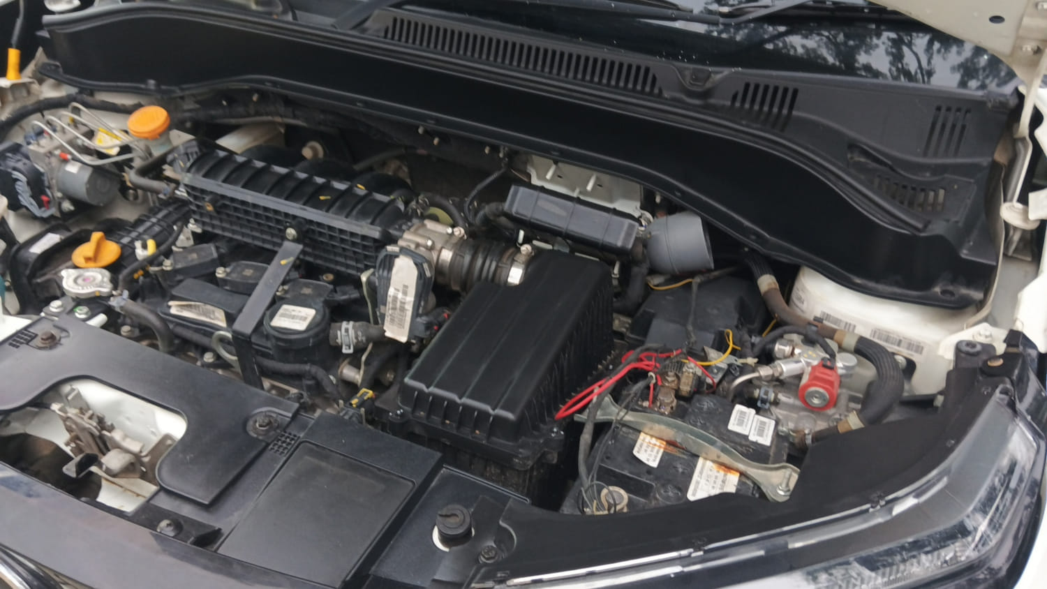 Used 2024 Tata Punch Pure iCNG Cng Manual engine ENGINE LEFT SIDE VIEW