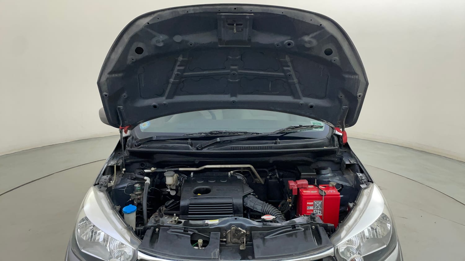 Used 2018 Maruti Suzuki Celerio VXi AMT Petrol Automatic engine ENGINE & BONNET OPEN FRONT VIEW