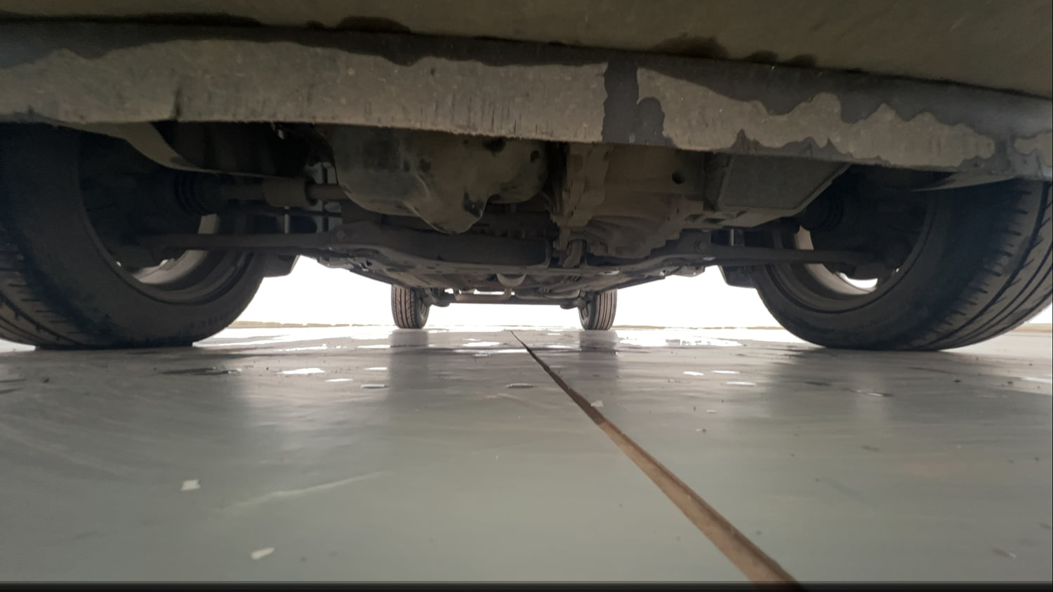 Used 2019 Ford EcoSport Titanium 1.5L Ti-VCT Petrol Manual extra FRONT LEFT UNDERBODY VIEW