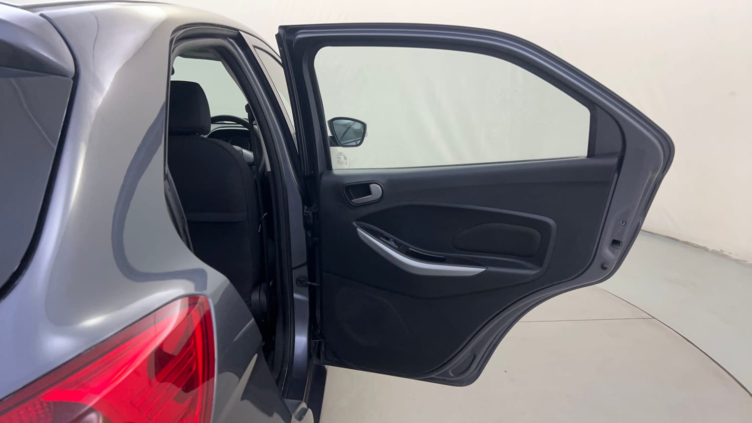 Used 2016 Ford Figo Trend 1.2 Ti-VCT Petrol Manual interior RIGHT REAR DOOR OPEN VIEW