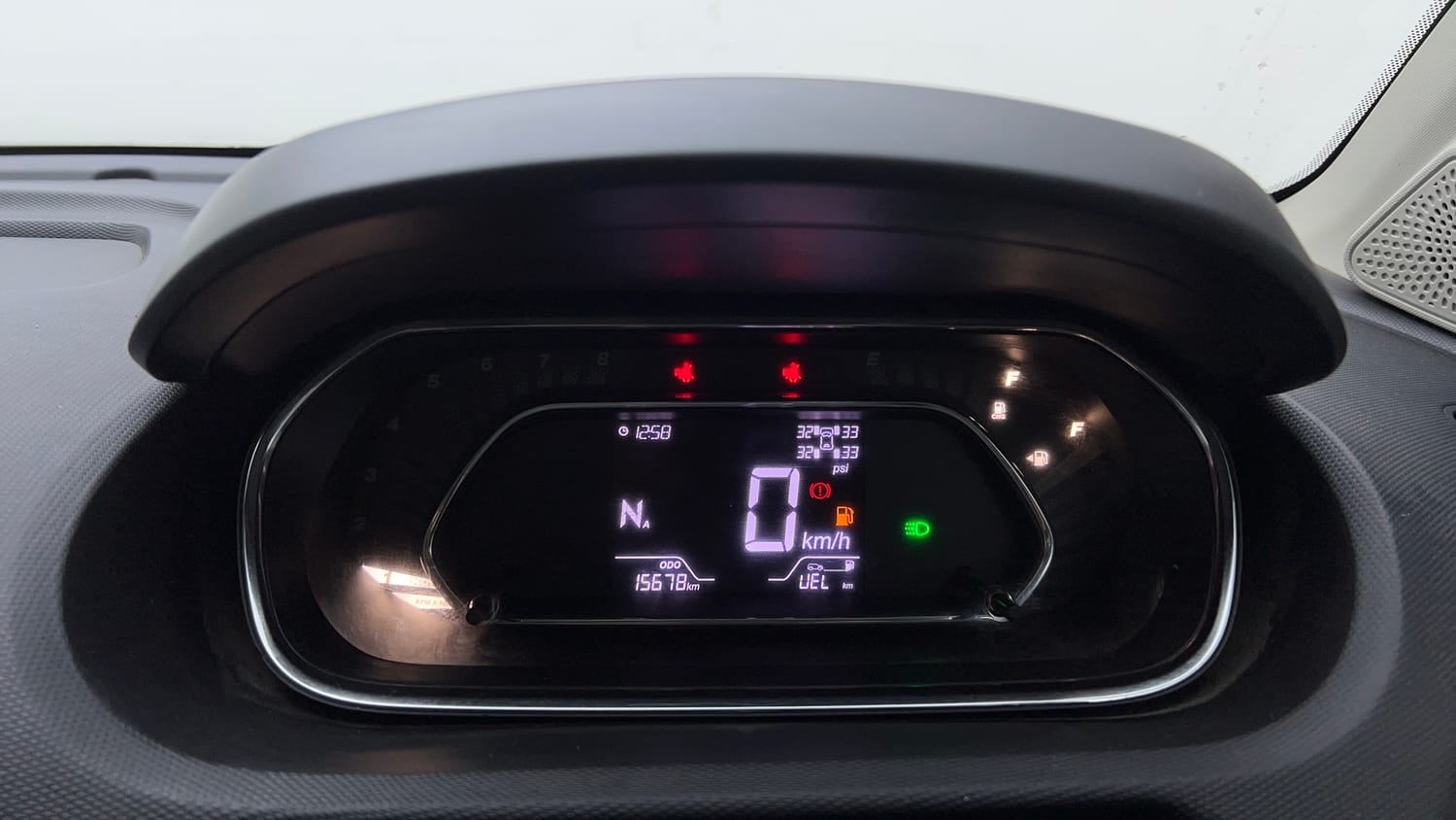 Used 2024 Tata Tigor XZA Plus iCNG Cng Automatic interior CLUSTERMETER VIEW