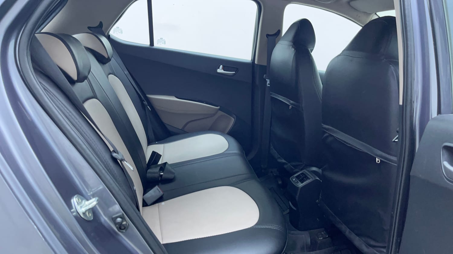 Used 2016 Hyundai Grand i10 Asta AT 1.2 Kappa VTVT Petrol Automatic interior RIGHT SIDE REAR DOOR CABIN VIEW