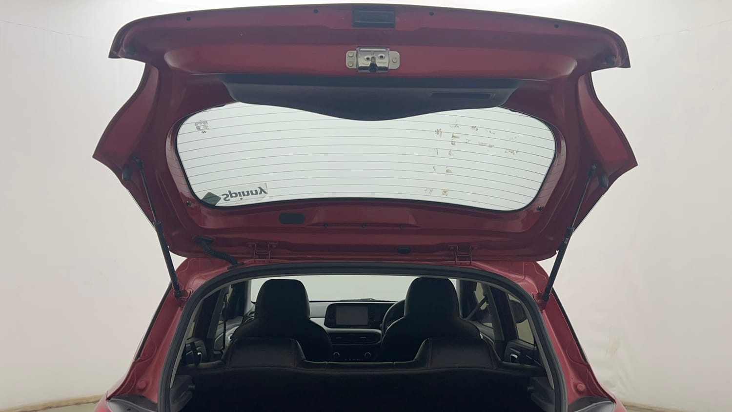 Used 2022 Hyundai Grand i10 Nios Sportz AMT 1.2 Kappa VTVT Petrol Automatic interior DICKY DOOR OPEN VIEW