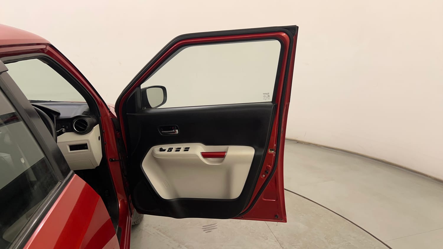 Used 2017 Maruti Suzuki Ignis Delta 1.2 AMT Petrol Automatic interior RIGHT FRONT DOOR OPEN VIEW