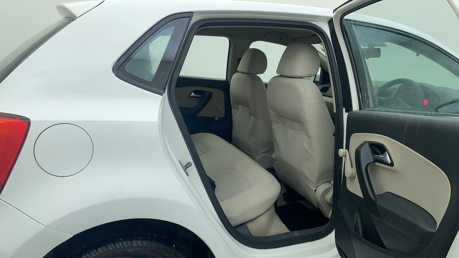 Used 2013 Volkswagen Polo Trendline 1.2L (P) Petrol Manual interior RIGHT SIDE REAR DOOR CABIN VIEW