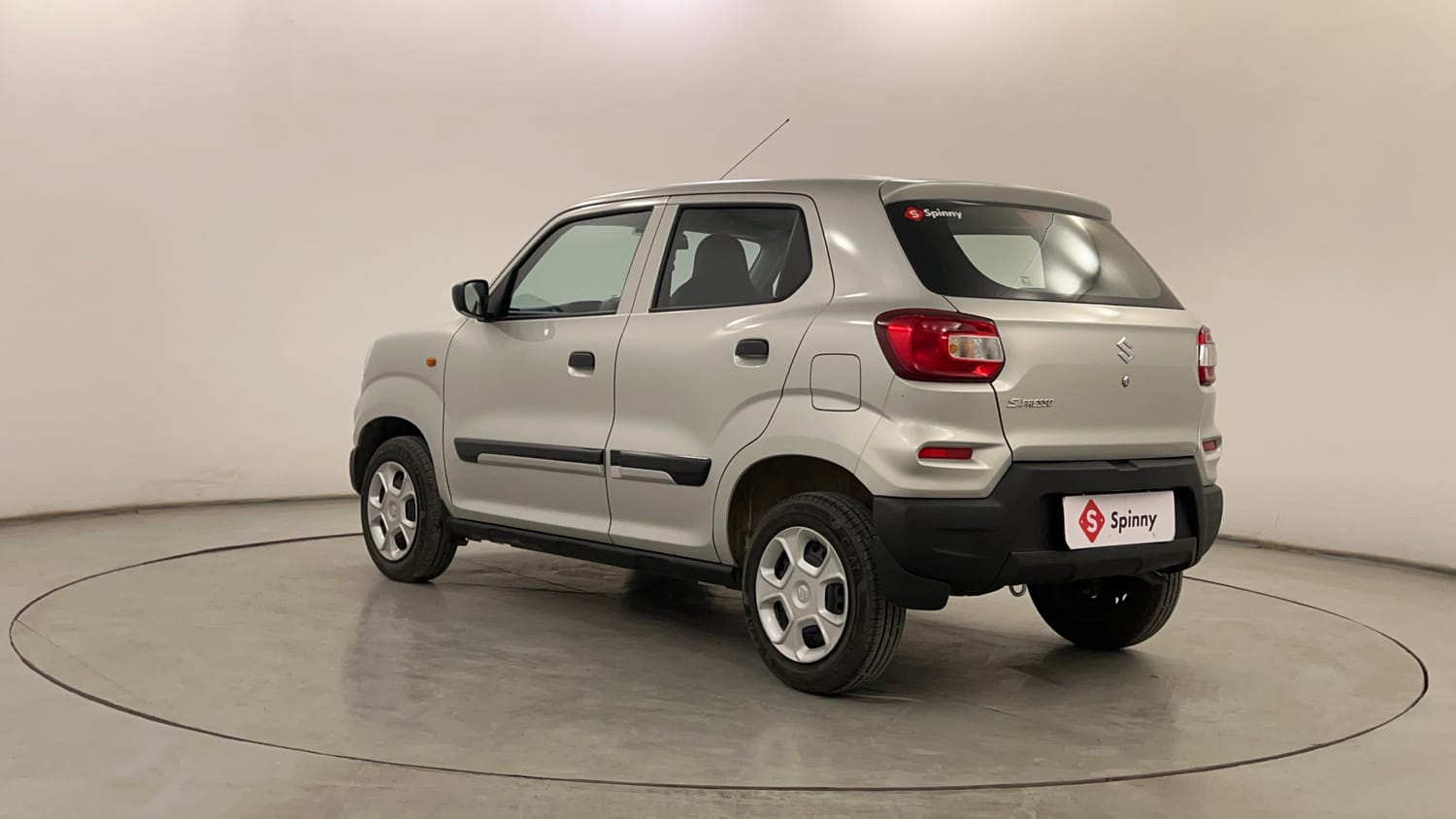 Used 2024 Maruti Suzuki S-Presso VXi (O) AMT Petrol Automatic exterior LEFT REAR CORNER VIEW
