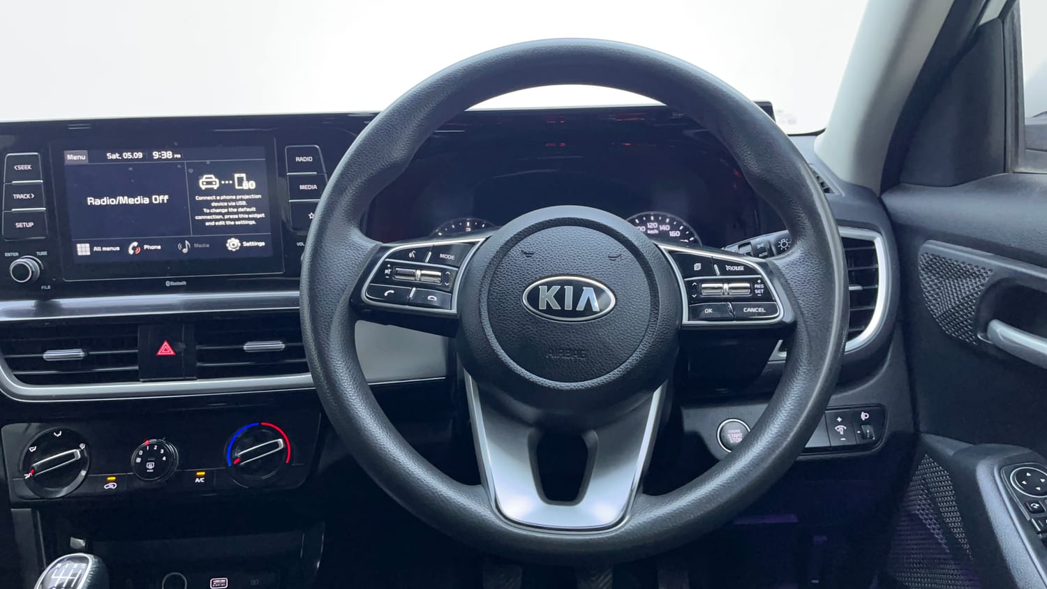 Used 2020 Kia Seltos HTK Plus 1.5 Diesel Diesel Manual interior STEERING VIEW