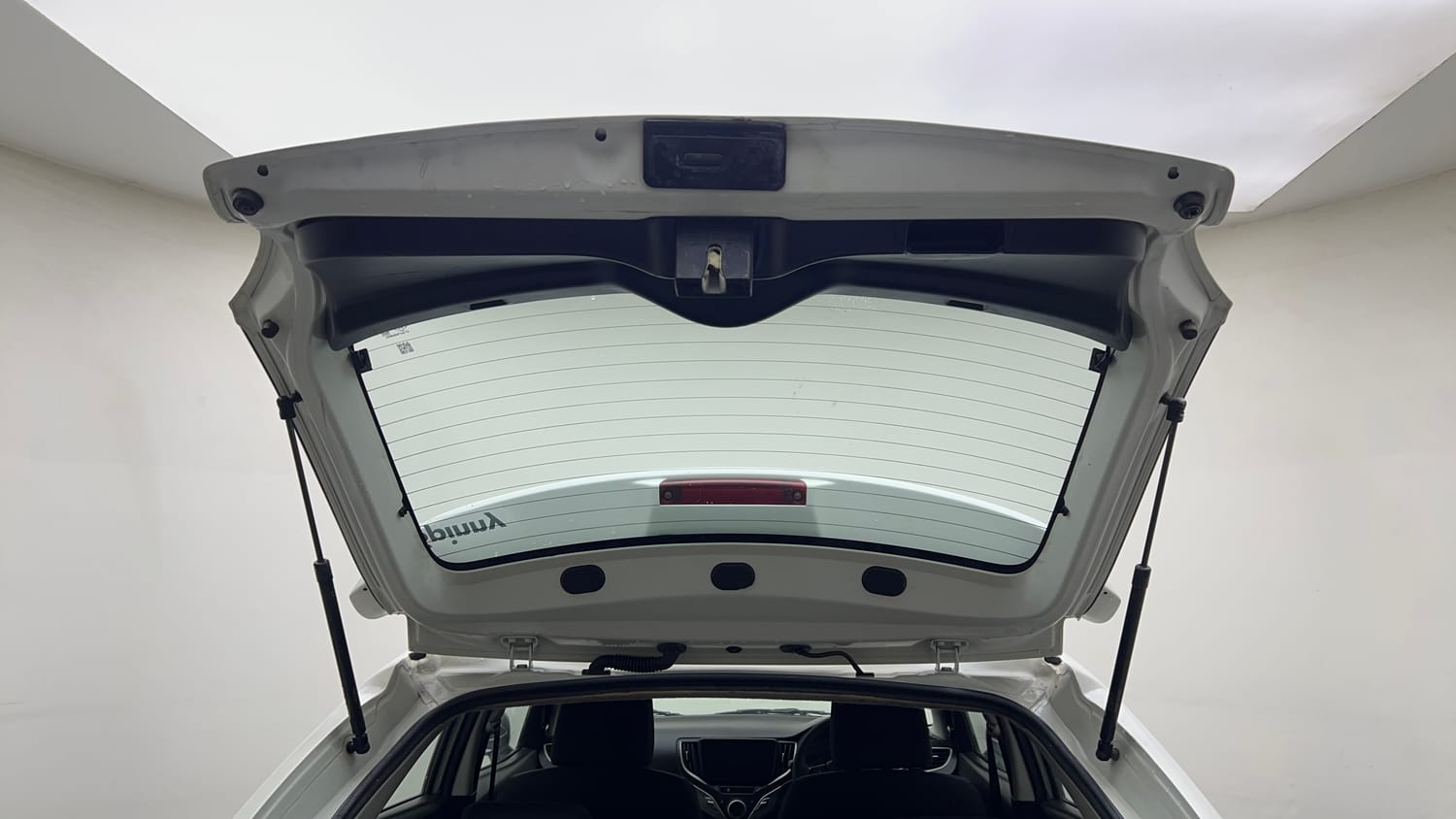 Used 2021 Maruti Suzuki Baleno Delta Petrol+CNG (Outside Fitted) Cng Manual interior DICKY DOOR OPEN VIEW