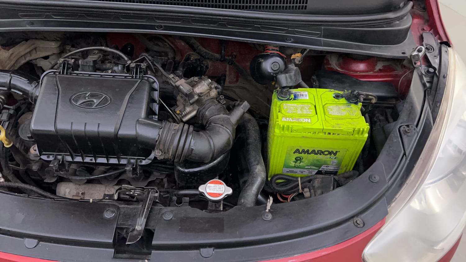 Used 2013 Hyundai i10 Era 1.1 iRDE2 Petrol Manual engine ENGINE LEFT SIDE VIEW