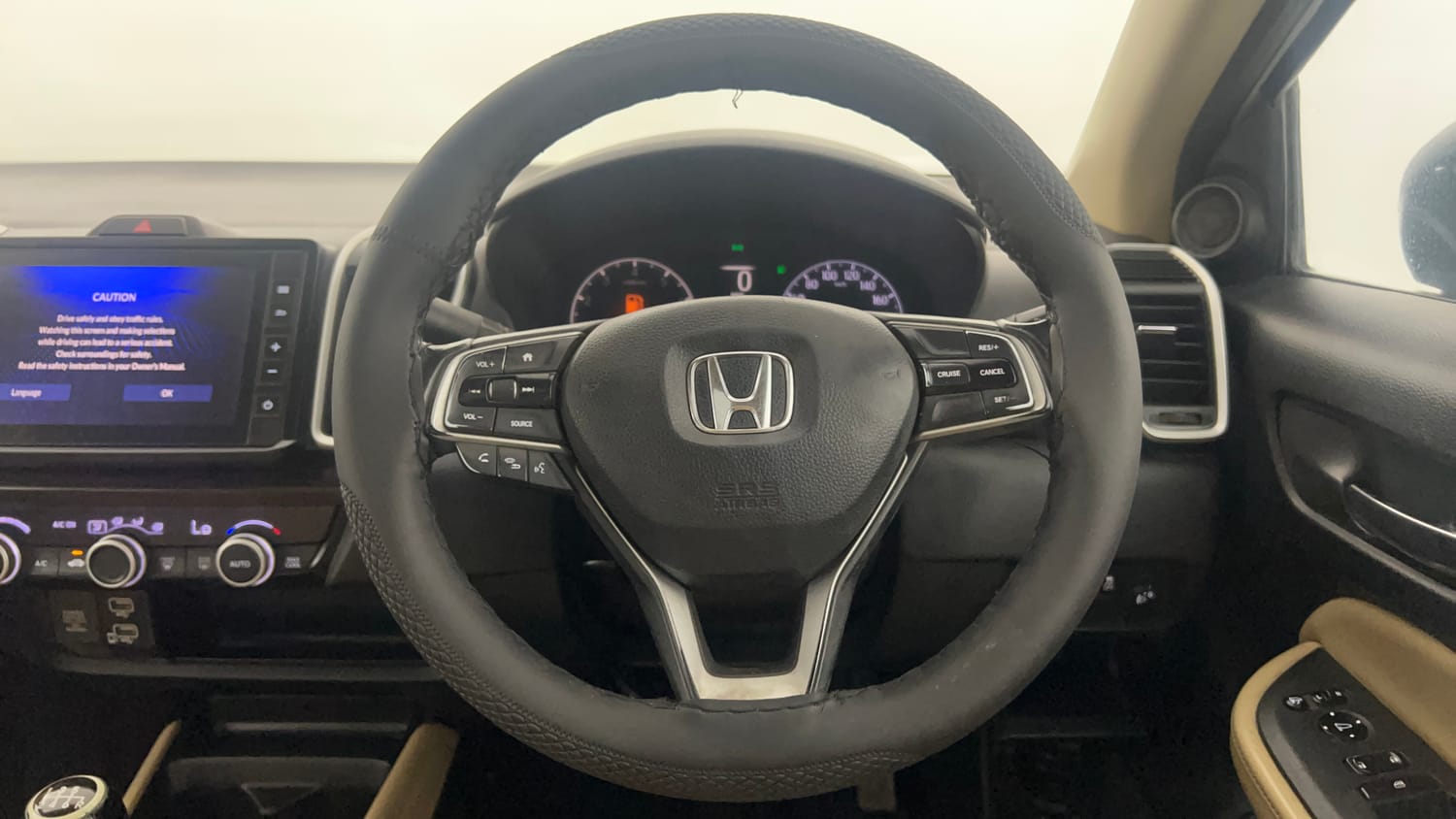Used 2022 Honda City ZX Petrol Petrol Manual interior STEERING VIEW